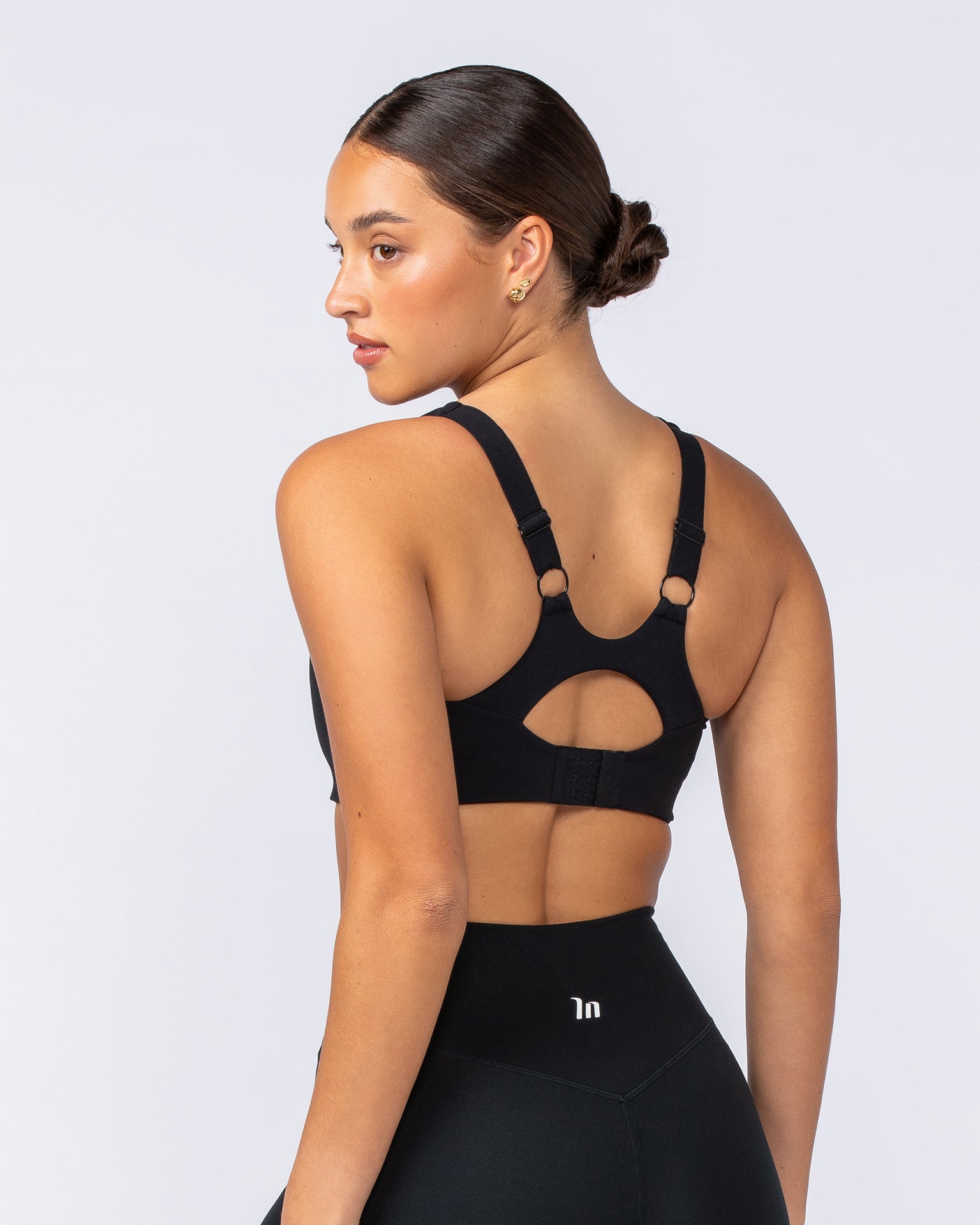 Core Bra - Black-Sports Bras-XXS-112438BLK-XXS-MNAPPRL33325-3-Muscle Nation