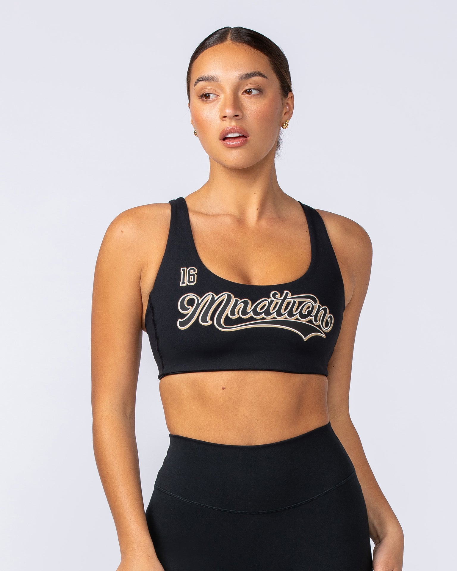 Core Bra - Black-Sports Bras-XXS-112438BLK-XXS-MNAPPRL33325-1-Muscle Nation