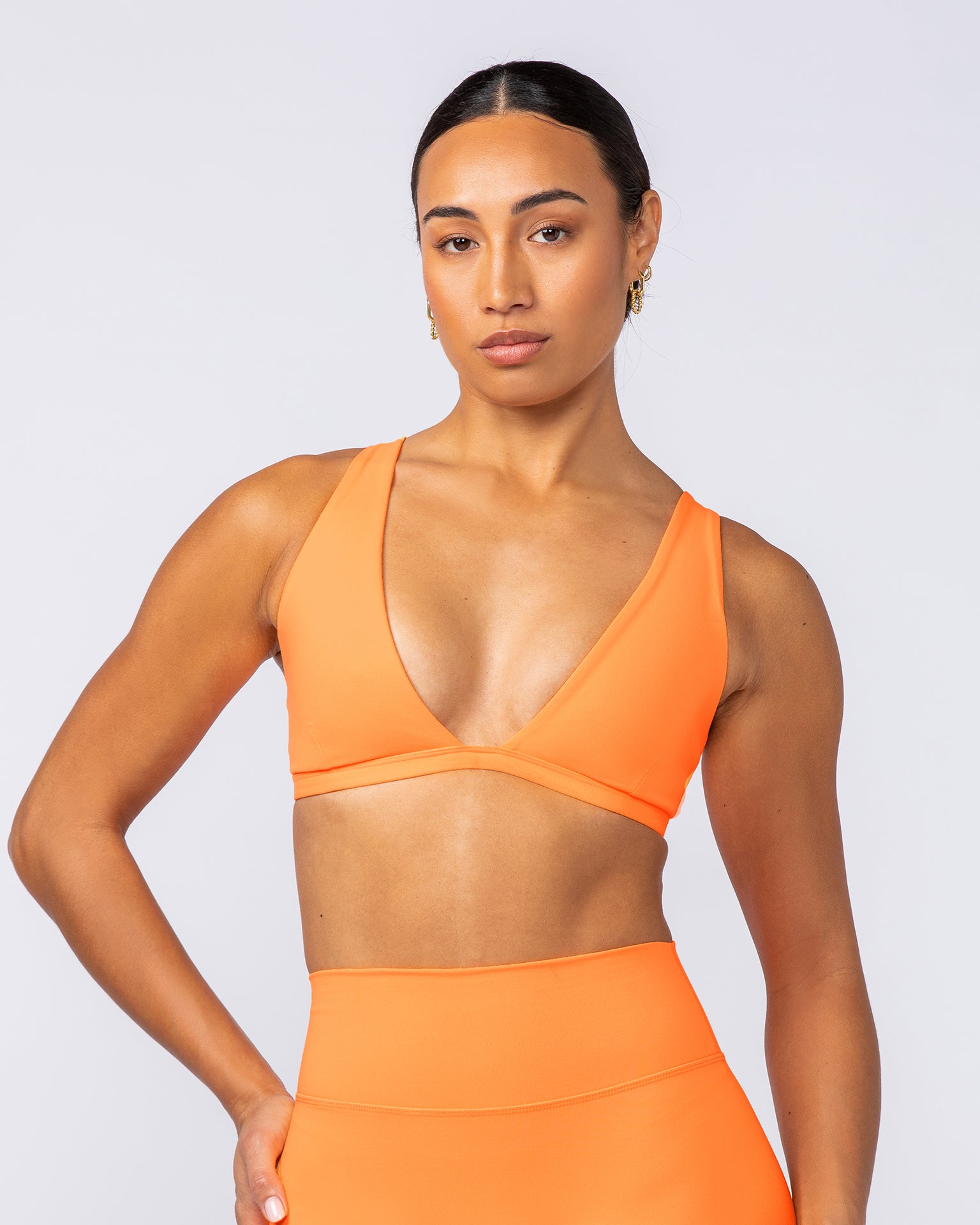 Glow Bralette - Tangelo-Bralettes-XXS-112454TANGLO-XXS-MNAPPRL33730-1-Muscle Nation