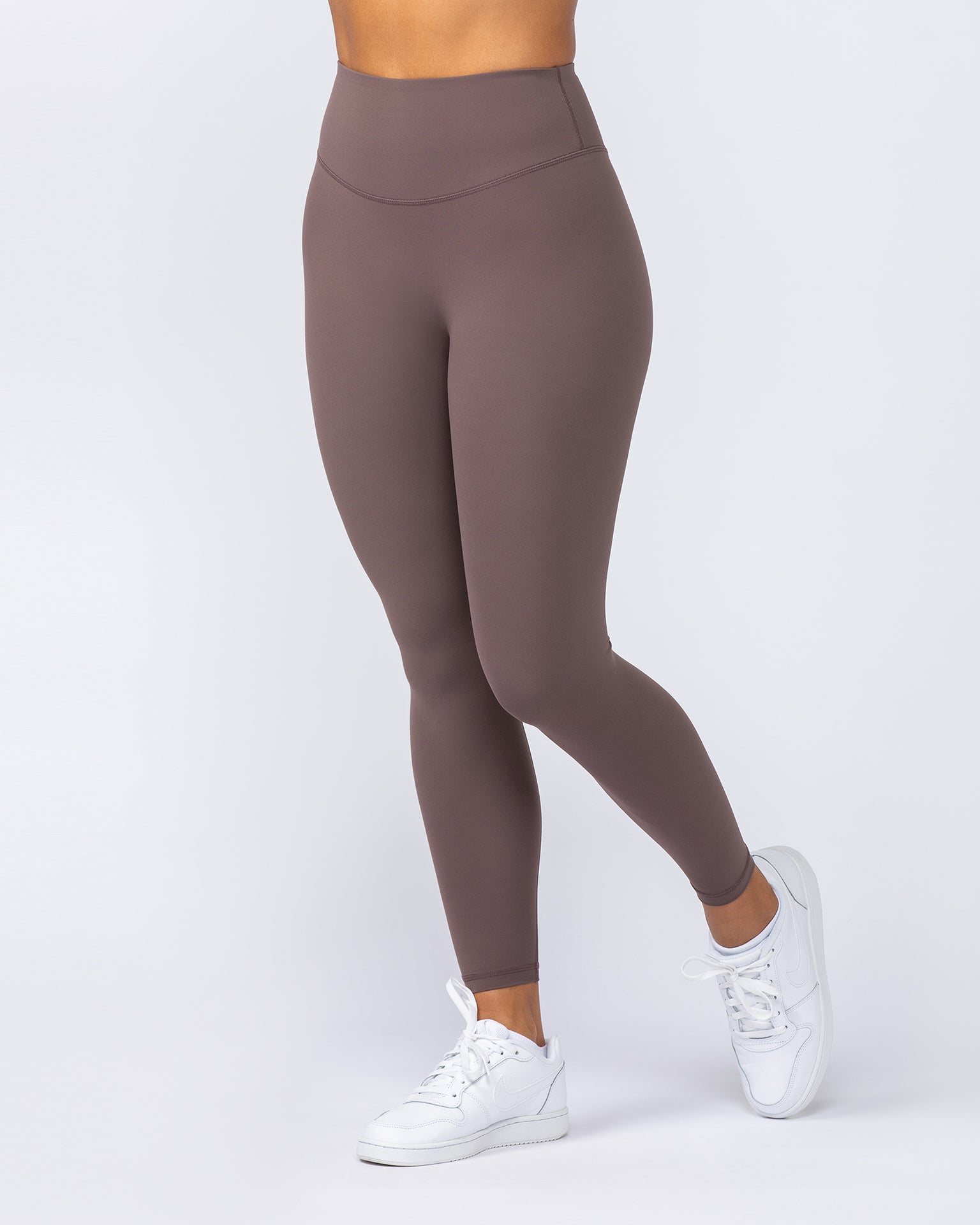 Ultra Aura Ankle Length Leggings - Umber-Leggings-XXS-1124113UMBR-XXS-MNAPPRL34387-2-Muscle Nation