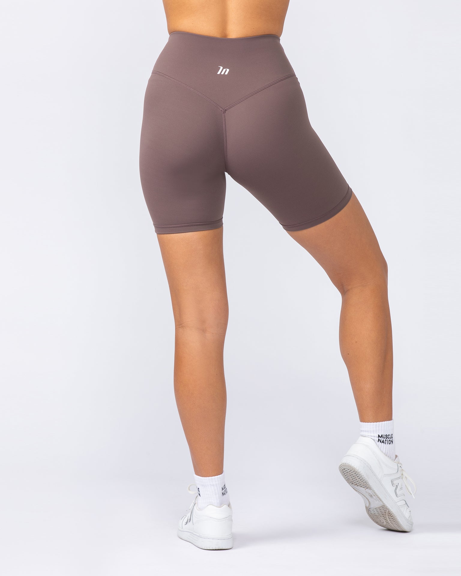 Ultra Aura Bike Shorts - Umber-Bottoms-XXS-1124111UMBR-XXS-MNAPPRL34297-5-Muscle Nation
