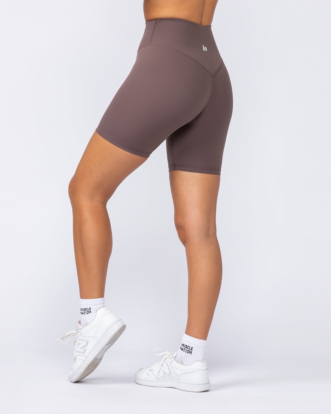 Ultra Aura Bike Shorts - Umber-Bottoms-XXS-1124111UMBR-XXS-MNAPPRL34297-4-Muscle Nation