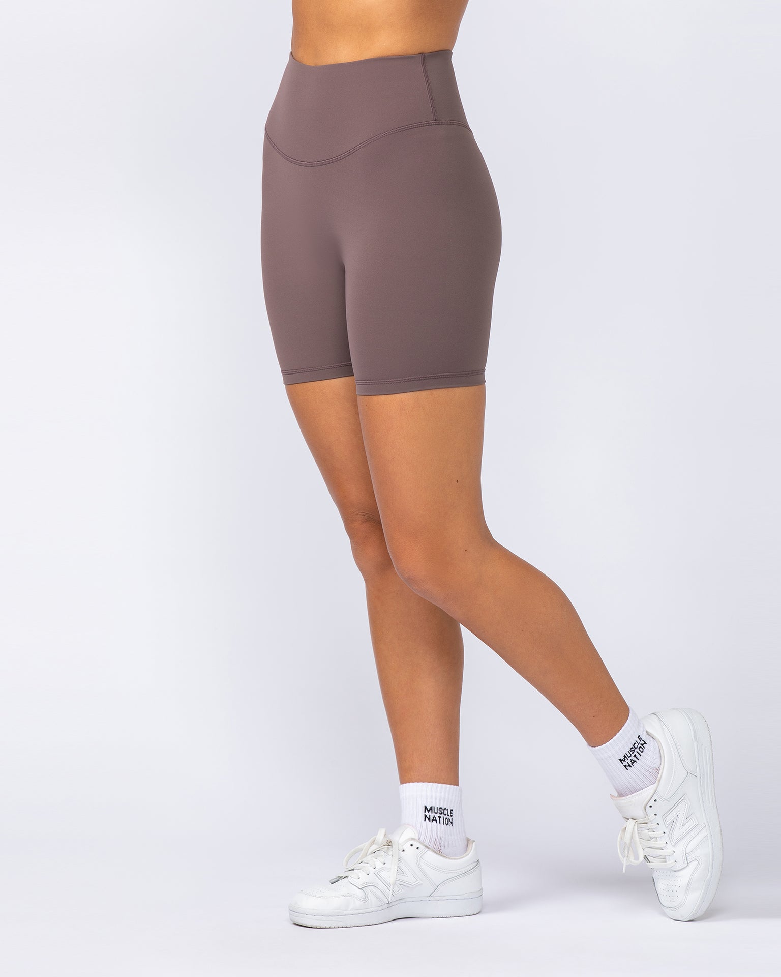 Ultra Aura Bike Shorts - Umber-Bottoms-XXS-1124111UMBR-XXS-MNAPPRL34297-3-Muscle Nation