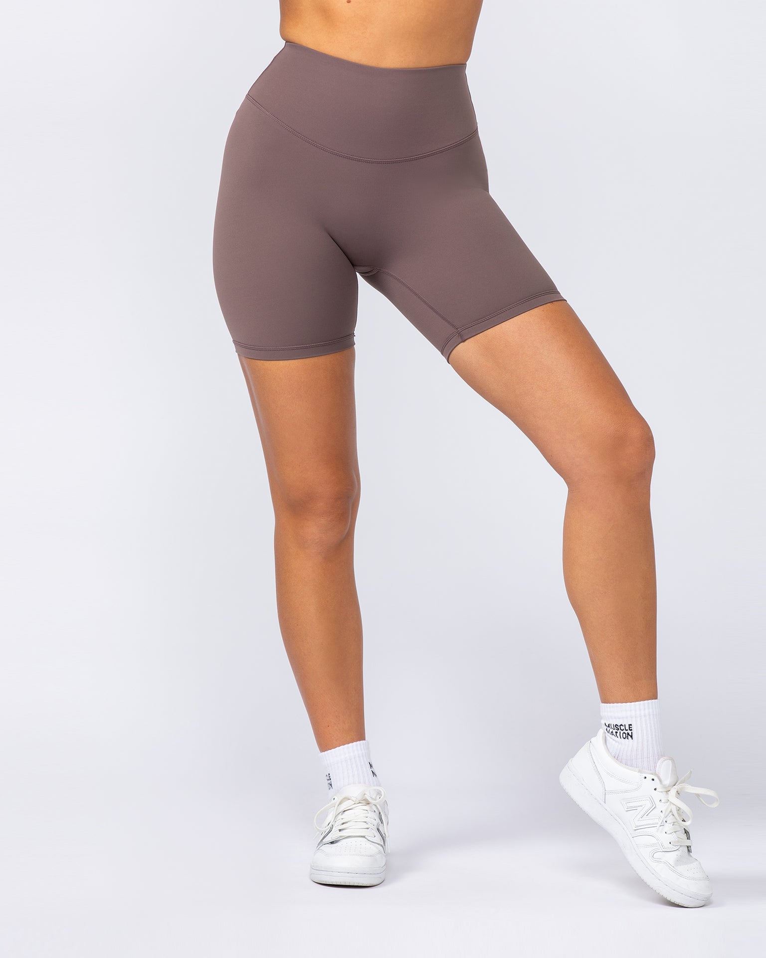 Ultra Aura Bike Shorts - Umber-Bottoms-XXS-1124111UMBR-XXS-MNAPPRL34297-1-Muscle Nation