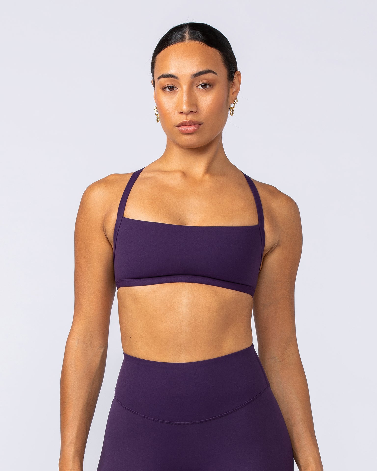 Freedom Bralette - Dark Purple-Bralettes-XXS-1124108DRKPUR-XXS-MNAPPRL34135-3-Muscle Nation