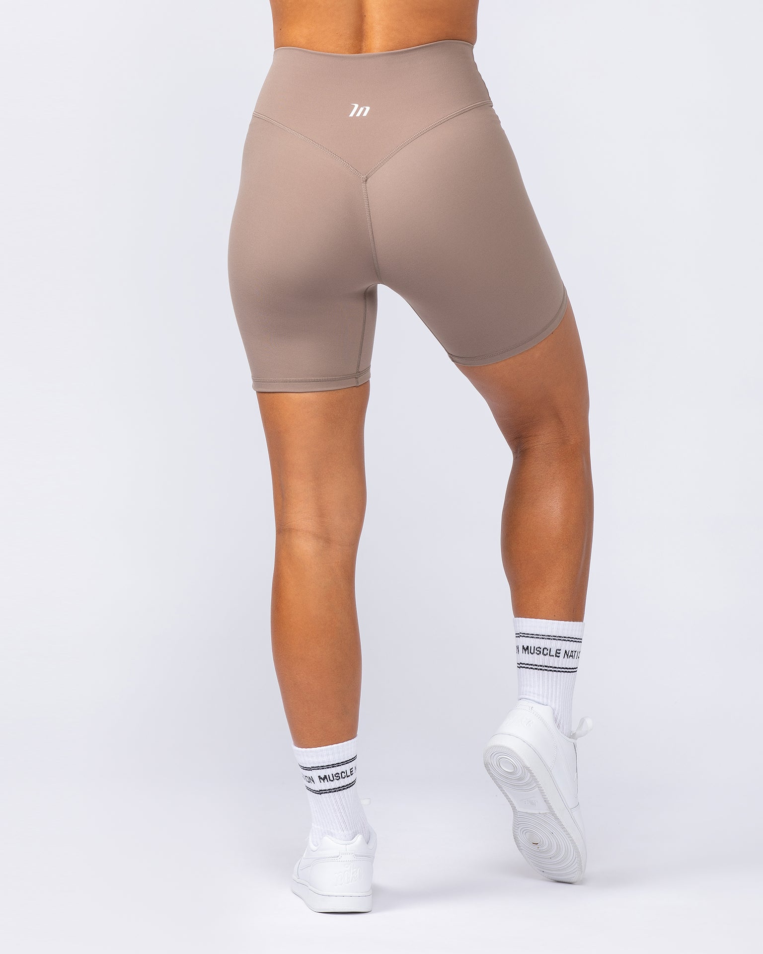 Liberty Zero Rise Bike Shorts - Mushroom-Shorts-XXS-052416MUSHRM-XXS-MNAPPRL31307-5-Muscle Nation