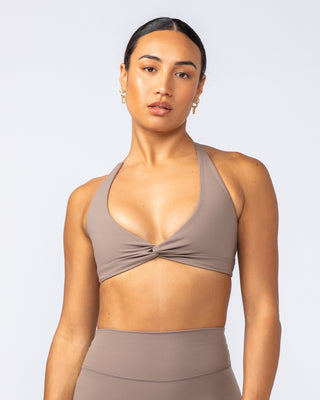 Hype Halter Bralette - Mushroom-Bralettes-XS-052415MUSHRM-XS-MNAPPRL31290-1-Muscle Nation