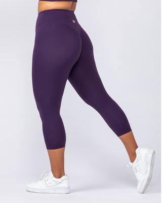Ultra Aura 7/8 Leggings - Dark Purple-Leggings-XXS-1124112DRKPUR-XXS-MNAPPRL34360-2-Muscle Nation