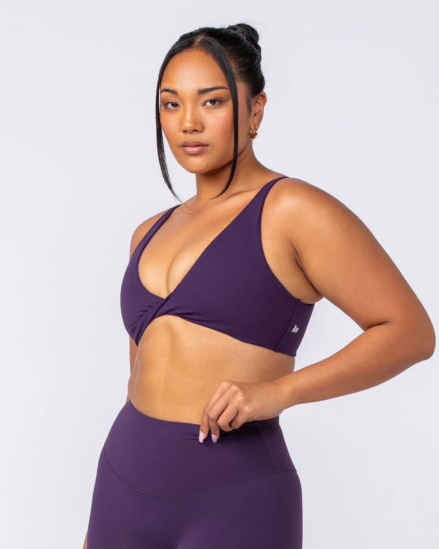Embody Bralette - Dark Purple-Bralettes-XXS-1124109DRKPUR-XXS-MNAPPRL34198-2-Muscle Nation