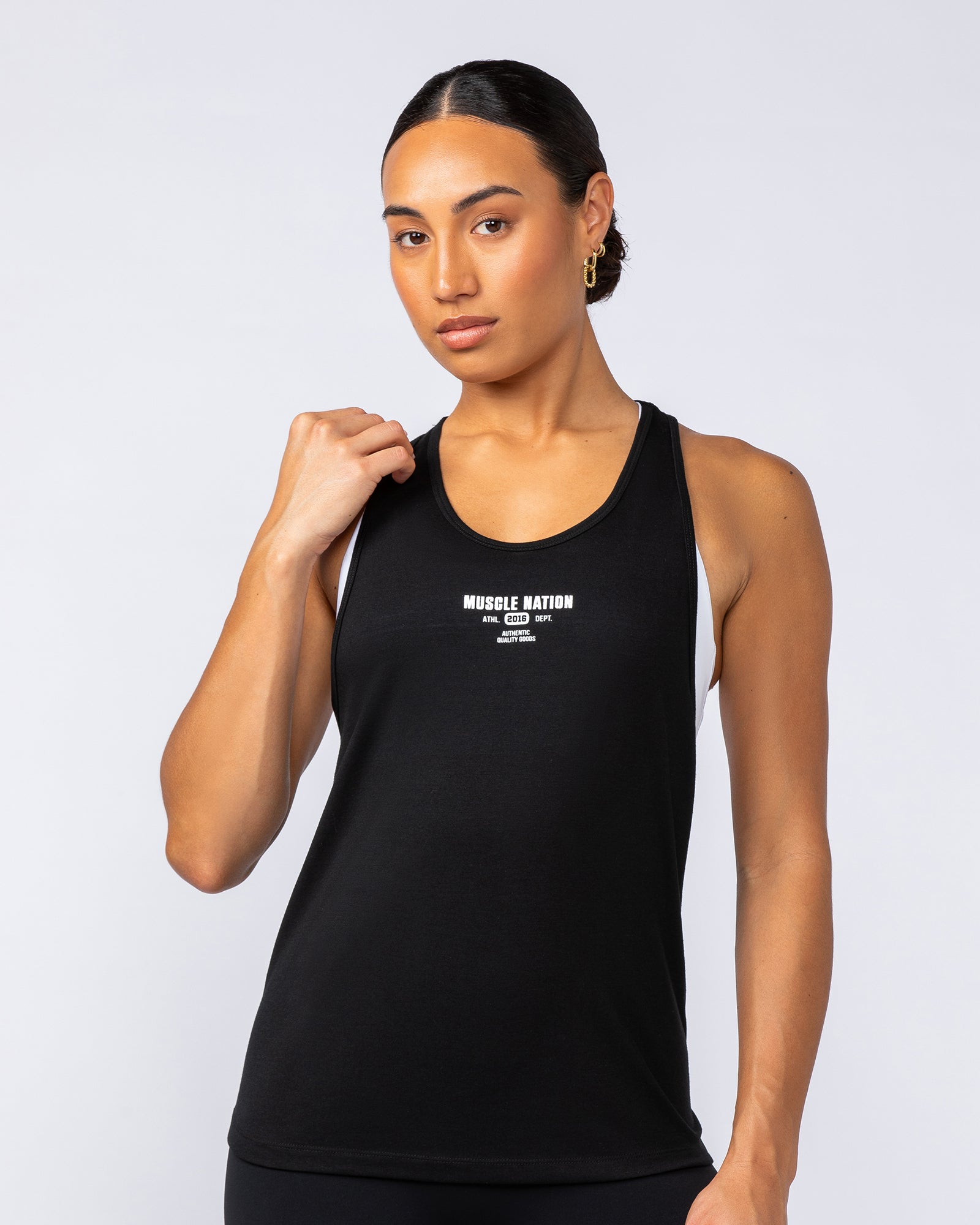 Classic Training Tank - Black - Muscle Nation