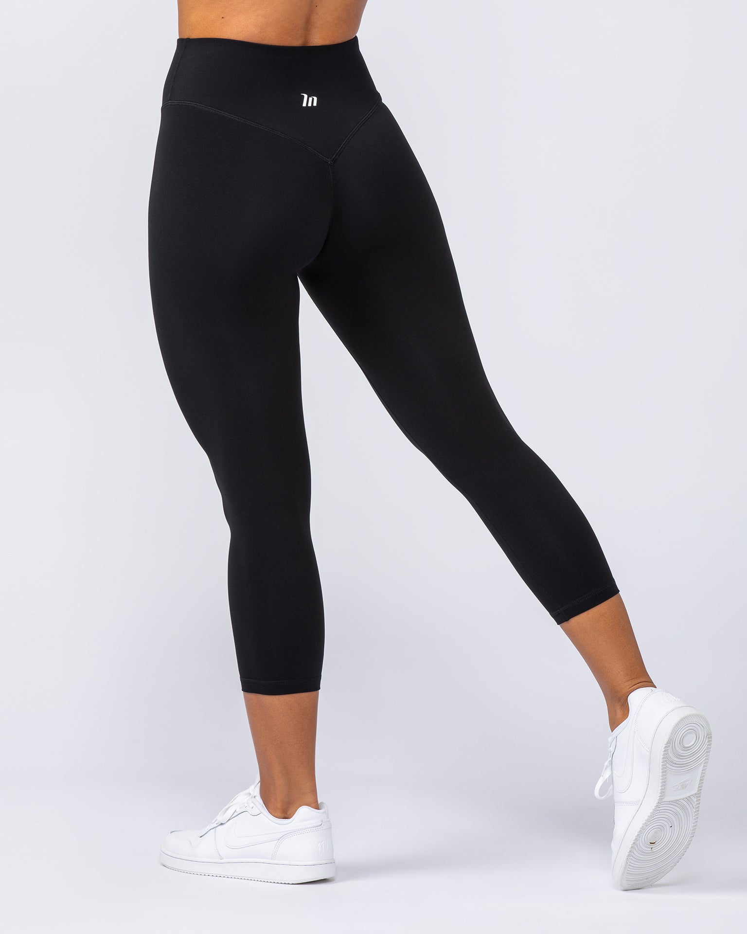 Ultra Aura 7/8 Leggings - Black-Bottoms-XXS-1124112BLK-XXS-MNAPPRL34342-4-Muscle Nation
