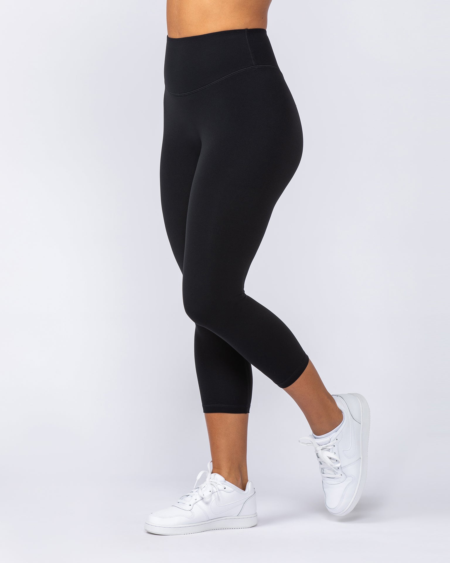Ultra Aura 7/8 Leggings - Black-Bottoms-XXS-1124112BLK-XXS-MNAPPRL34342-3-Muscle Nation