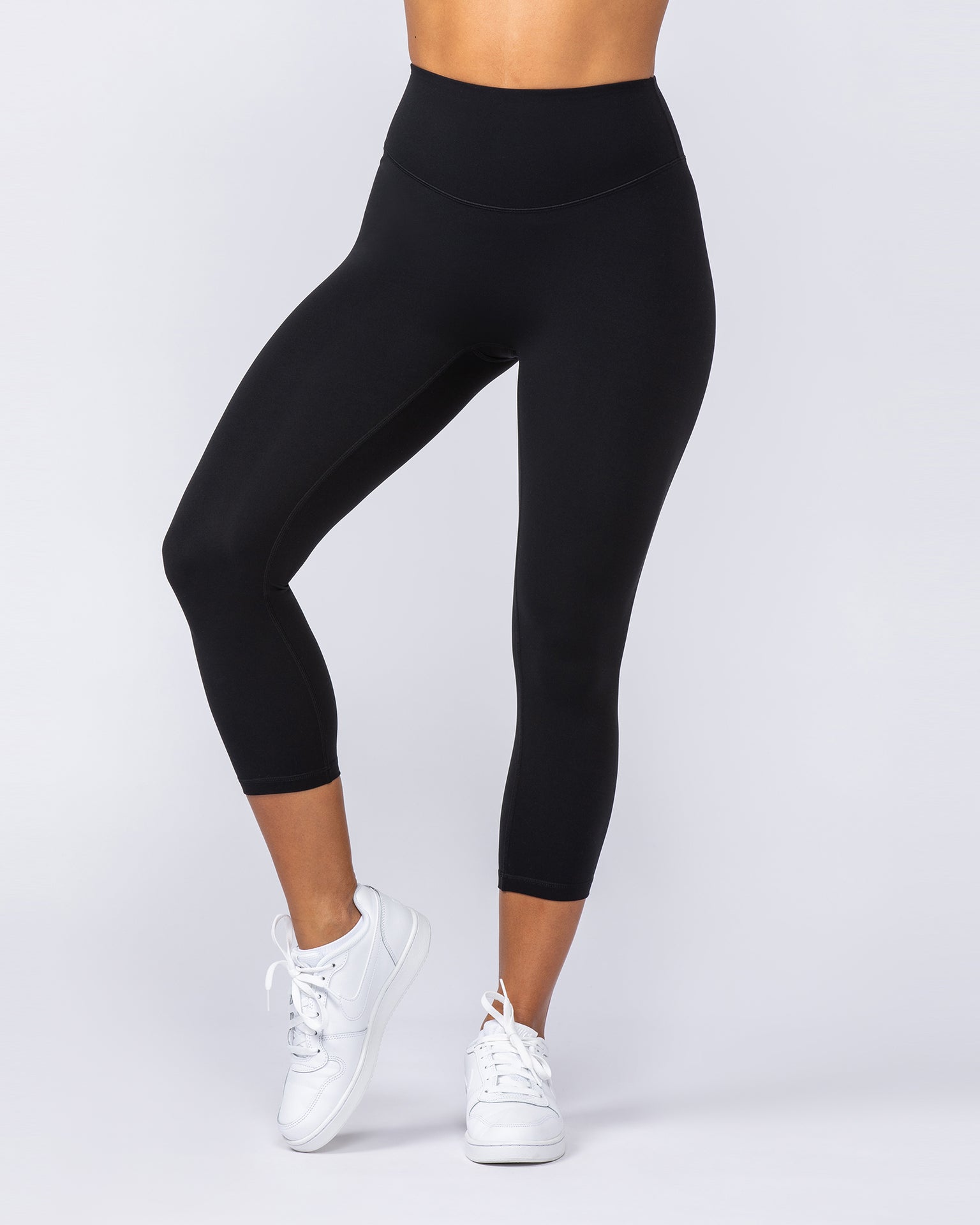 Ultra Aura 7/8 Leggings - Black-Bottoms-XXS-1124112BLK-XXS-MNAPPRL34342-2-Muscle Nation