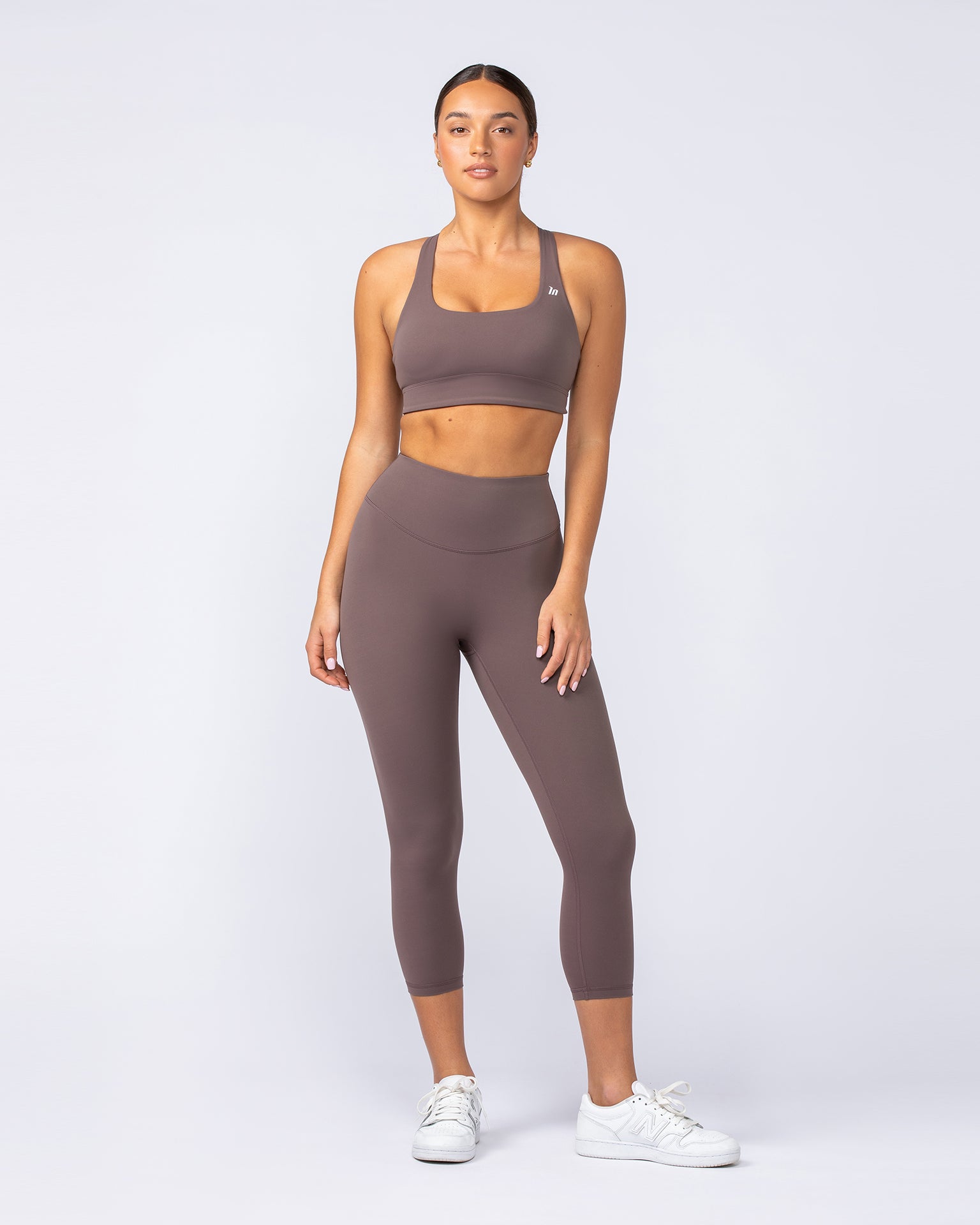 Ultra Aura 7/8 Leggings - Umber-Leggings-XXS-1124112UMBR-XXS-MNAPPRL34351-6-Muscle Nation