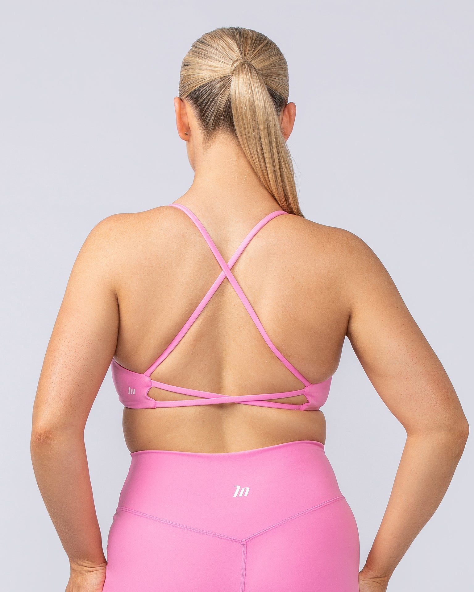 Strike Bralette - Hollywood Pink-Bralettes-XXS-112407HWPNK-XXS-MNAPPRL32902-4-Muscle Nation