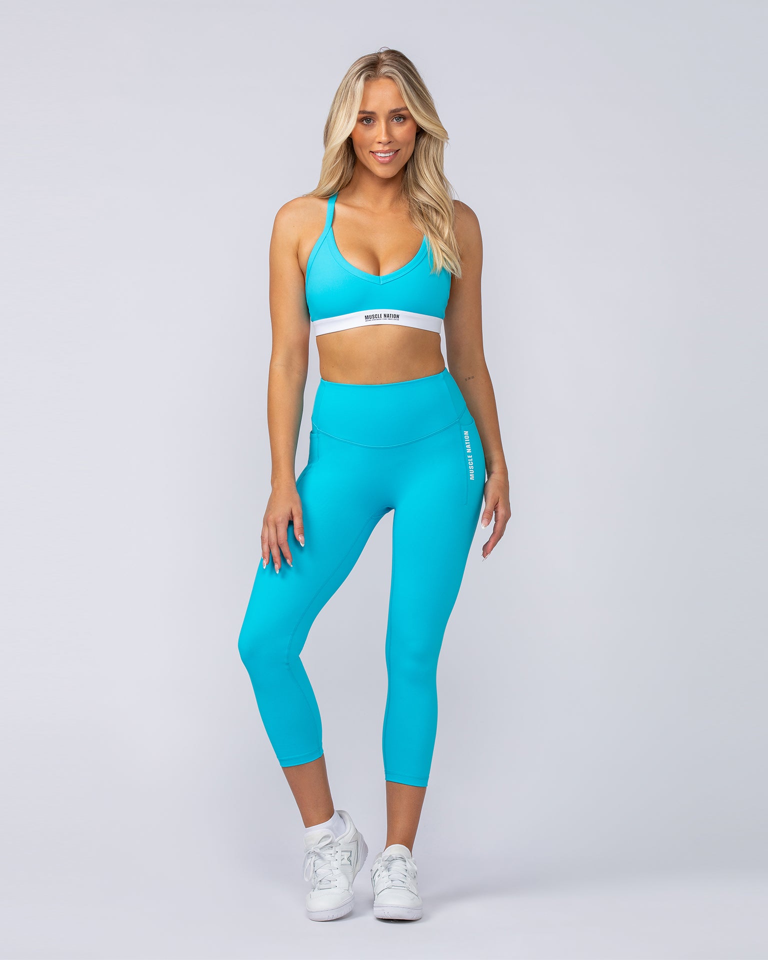 Core Pocket 7/8 Leggings - Oceanic-Leggings-XXS-112441OCEAN-XXS-MNAPPRL33415-6-Muscle Nation