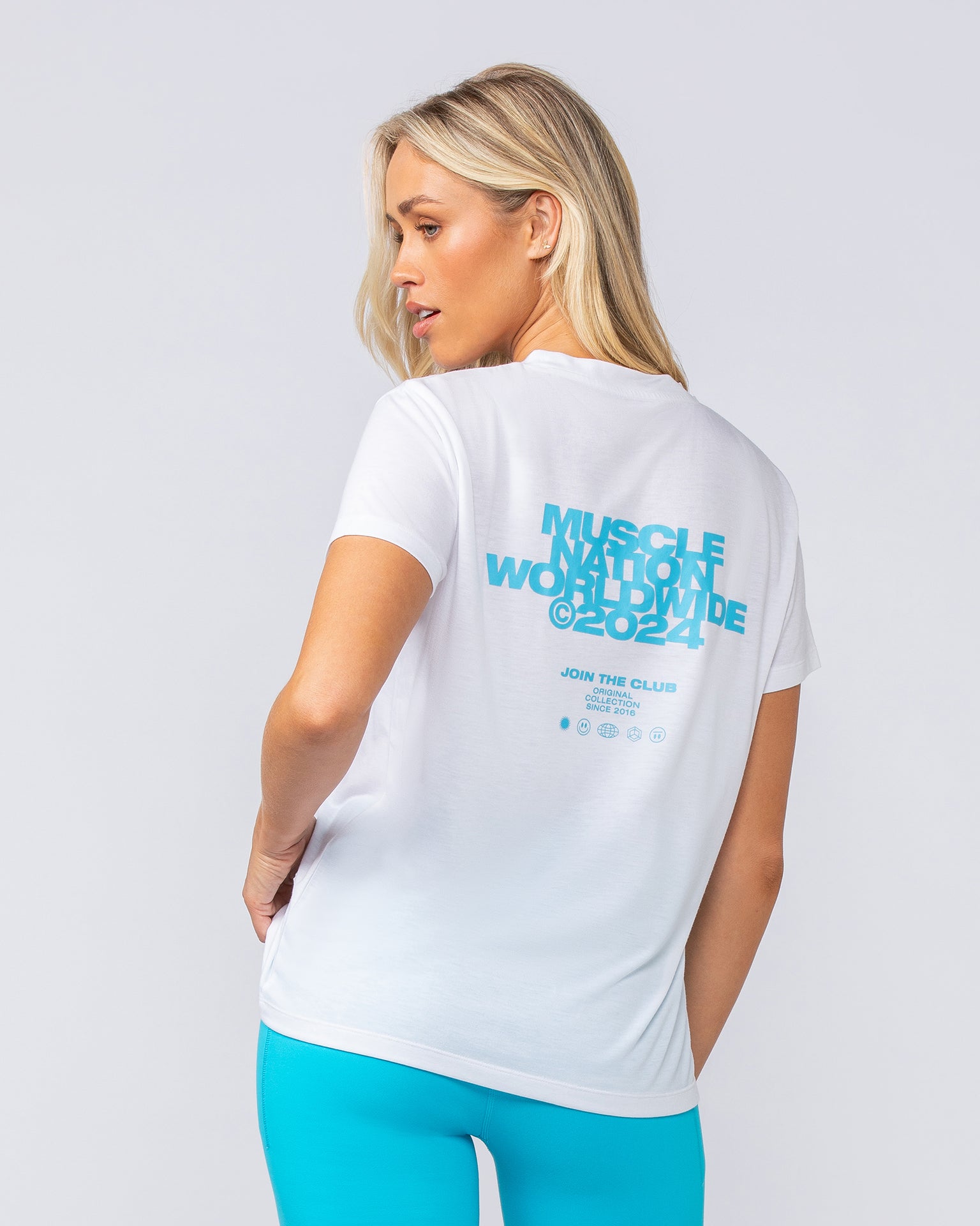 Global Training Tee - White-T-Shirts-XXS-1124214WHT-XXS-MNAPPRL34459-4-Muscle Nation