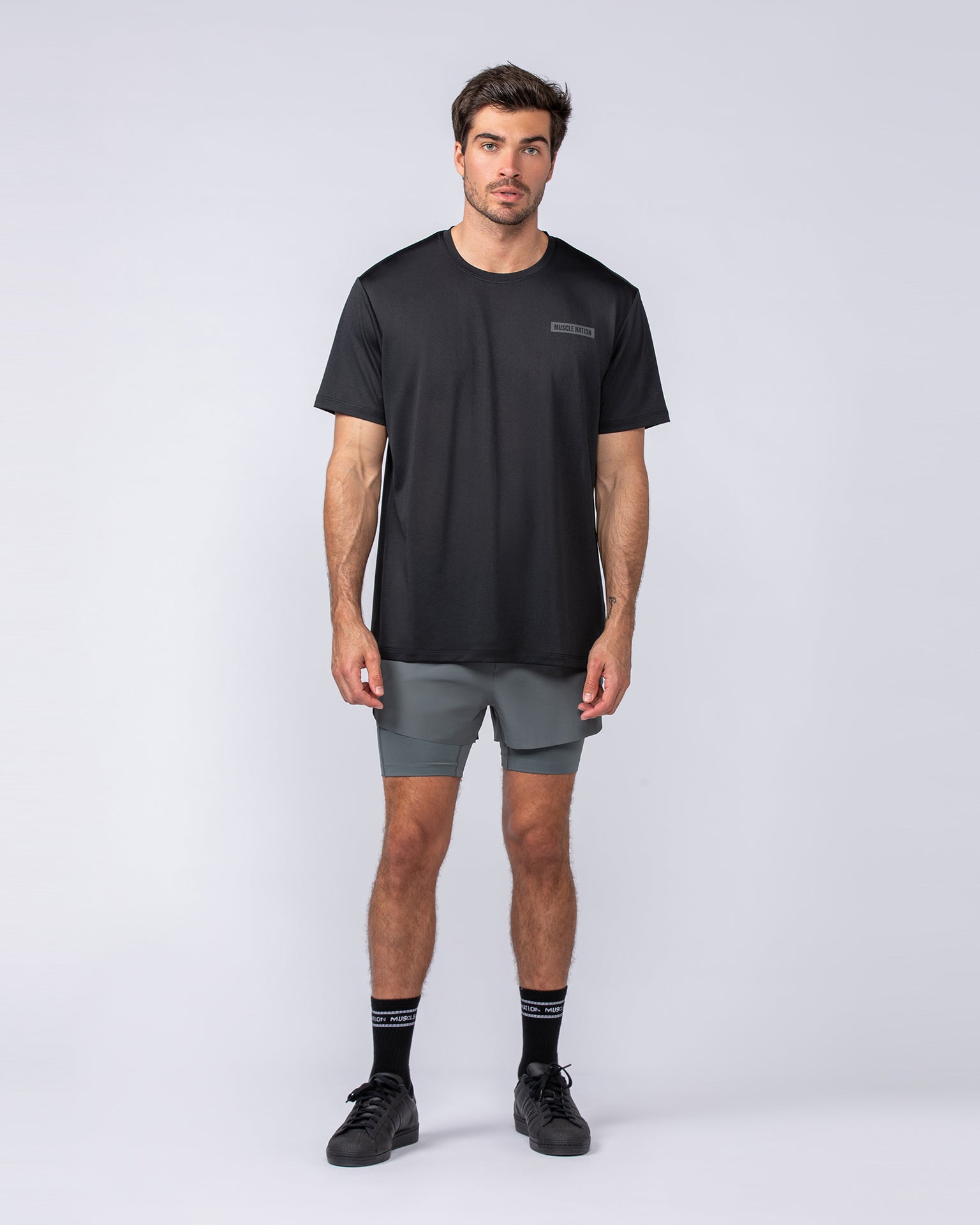 Hybrid 3" Shorts - Tornado-Shorts-S-112464TRNDO-S-MNAPPRL35375-6-Muscle Nation