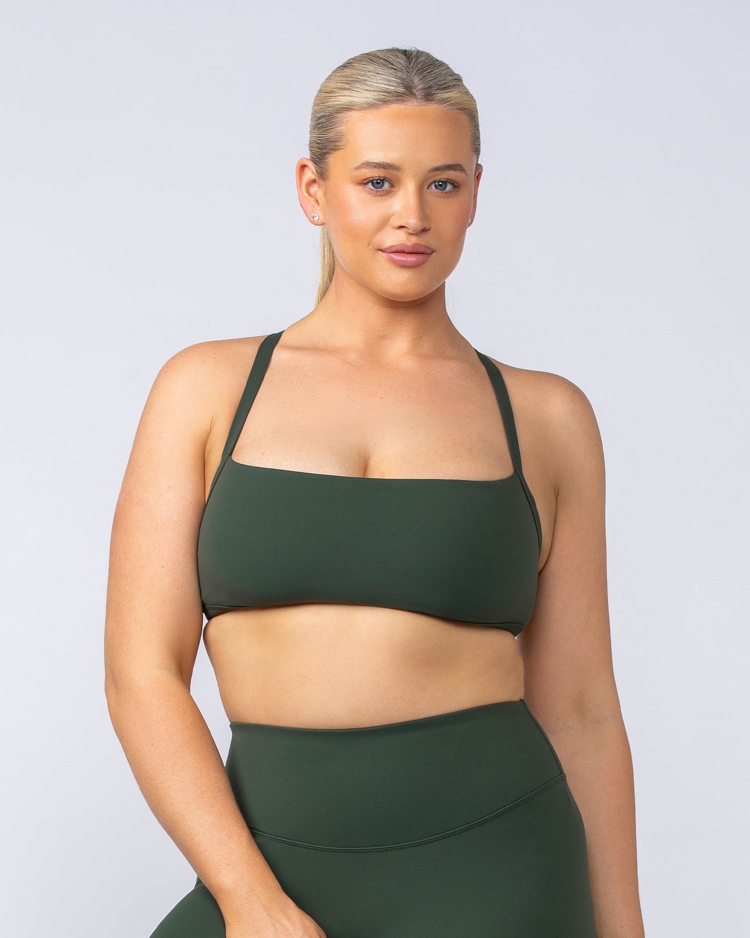 Freedom Bralette - Dark Olive-Bralettes-XXS-1124108DKOLV-XXS-MNAPPRL34171-2-Muscle Nation