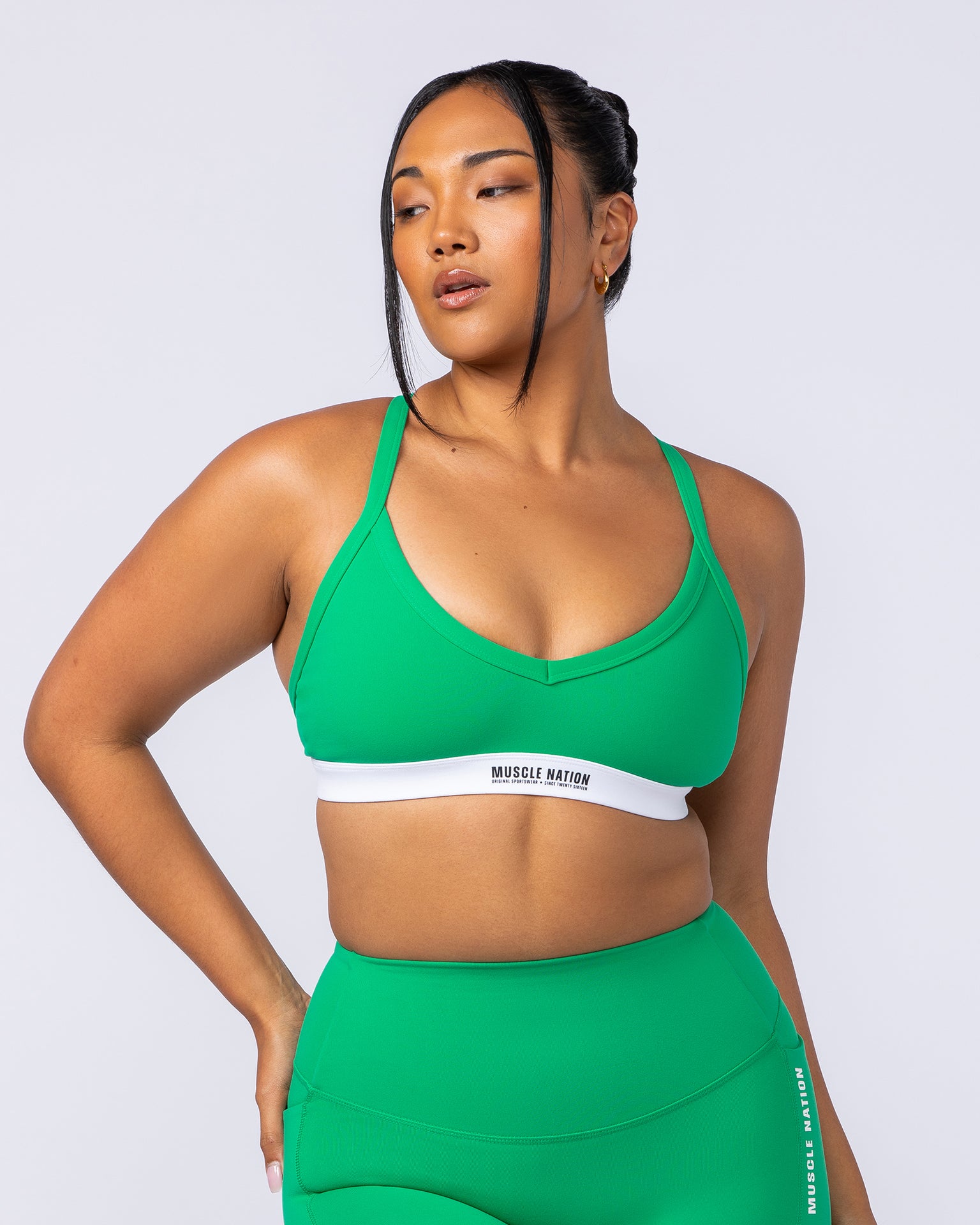 All Star Bra - Clover-Sports Bras-XXS-112450CLVR-XXS-MNAPPRL33613-1-Muscle Nation