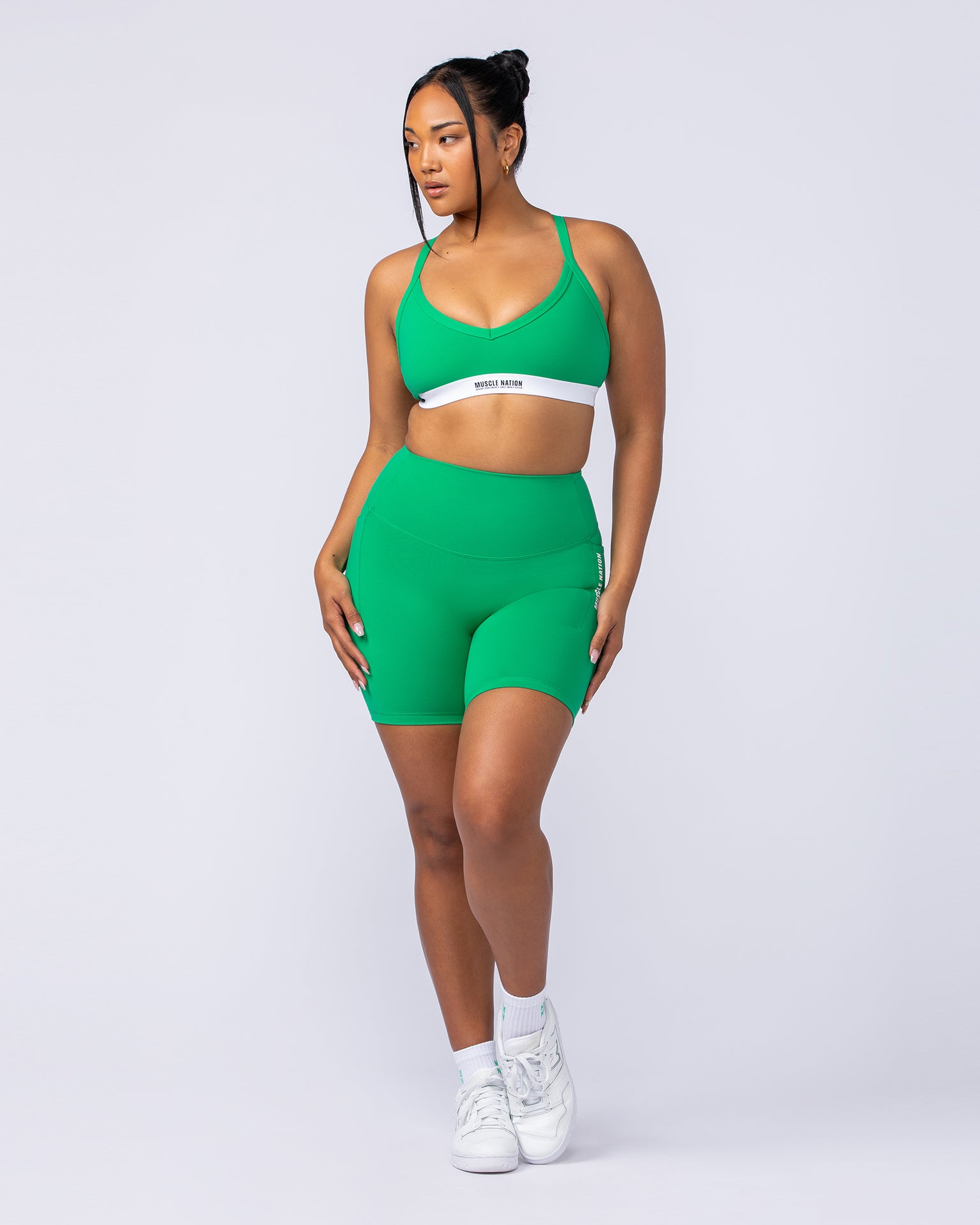 All Star Bra - Clover-Sports Bras-XXS-112450CLVR-XXS-MNAPPRL33613-6-Muscle Nation