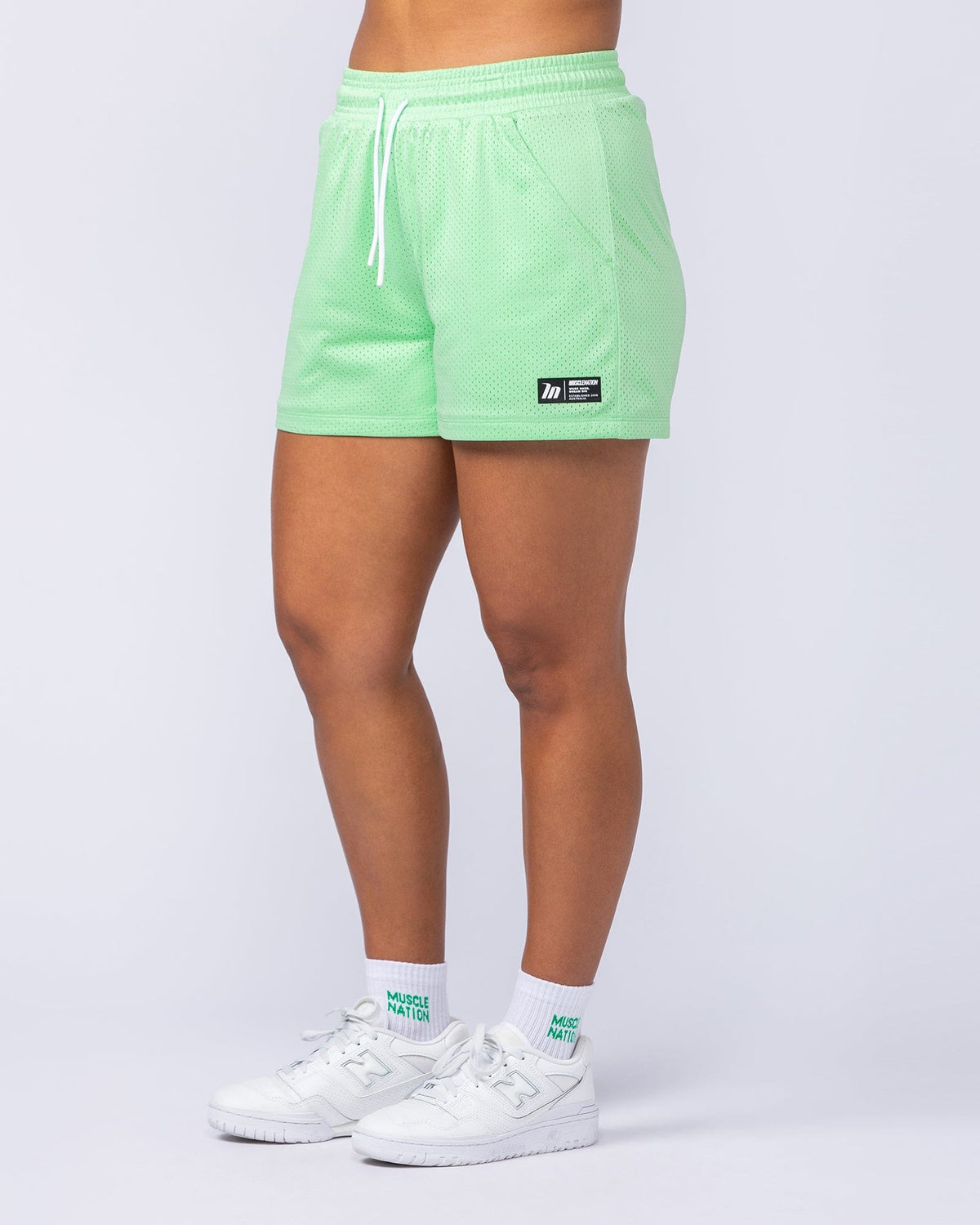 Hoops 3" Shorts Lime Splice