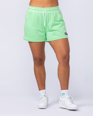 Hoops 3" Shorts - Lime Splice-Shorts-XXS-112446LIMSPLC-XXS-MNAPPRL33505-2-Muscle Nation