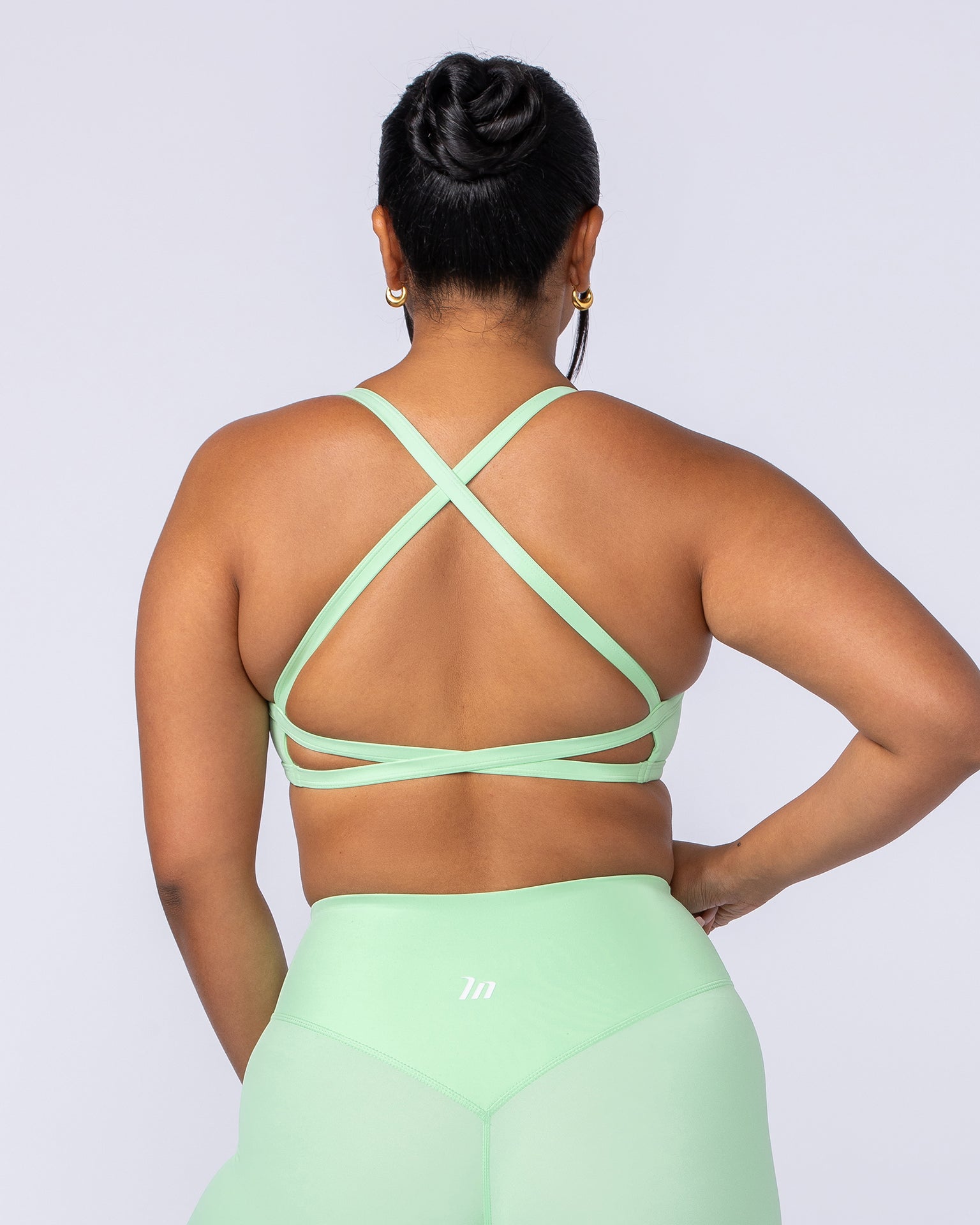 Freedom Bralette - Lime Splice-Bralettes-XXS-1124108LIMSPLC-XXS-MNAPPRL34144-4-Muscle Nation