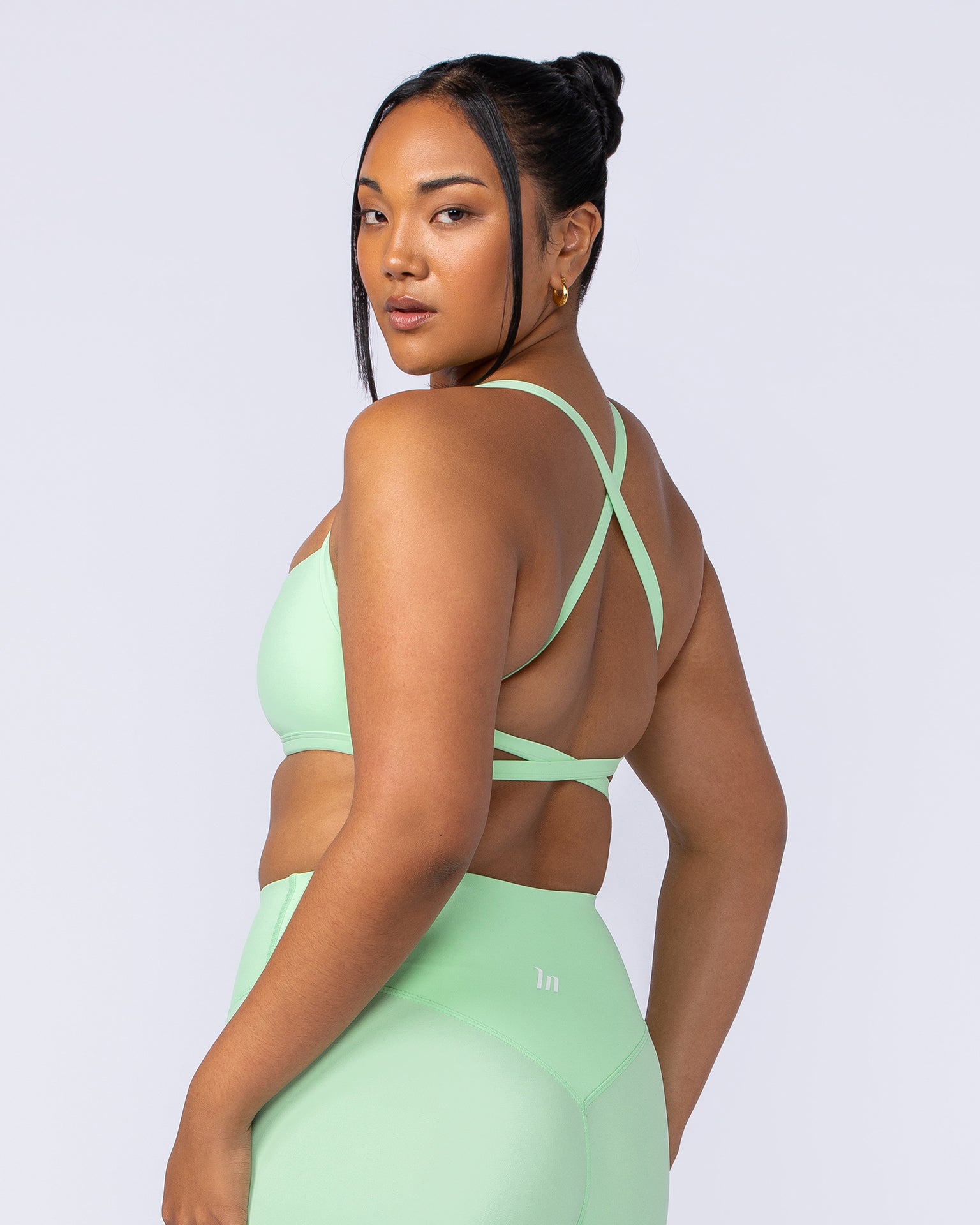 Freedom Bralette - Lime Splice-Bralettes-XXS-1124108LIMSPLC-XXS-MNAPPRL34144-3-Muscle Nation