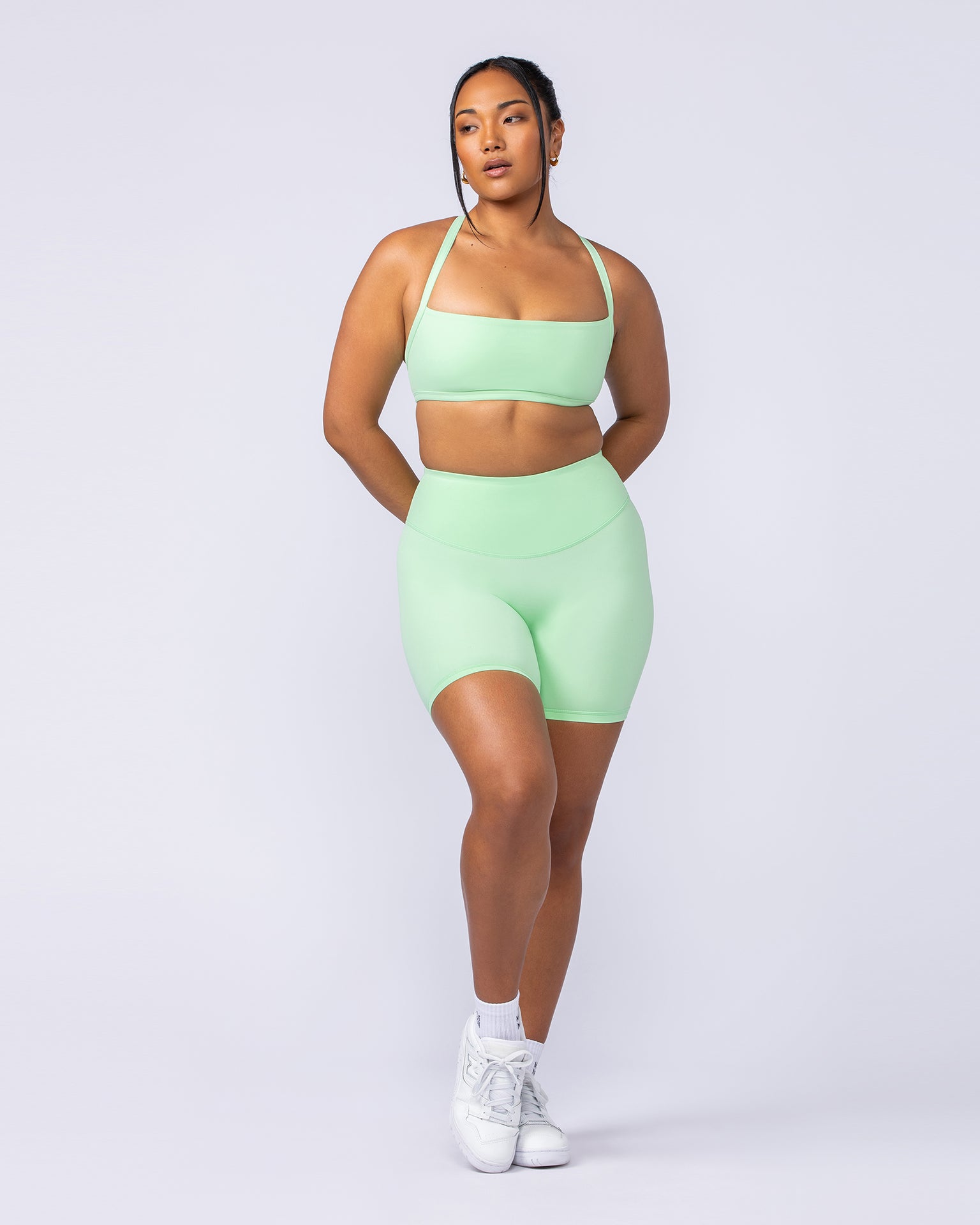 Freedom Bralette - Lime Splice-Bralettes-XXS-1124108LIMSPLC-XXS-MNAPPRL34144-5-Muscle Nation