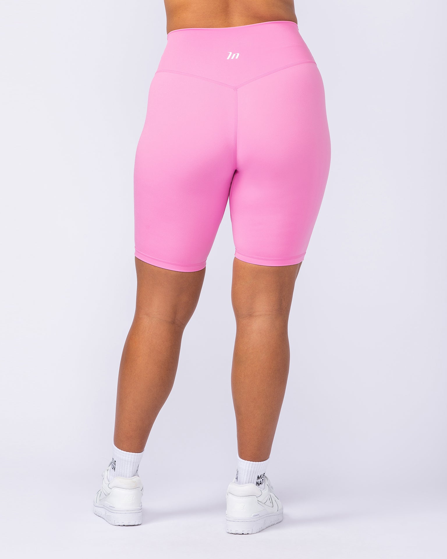 Zero Rise Everyday Referee Length Shorts - Hollywood Pink-Shorts-XXS-112415HWPNK-XXS-MNAPPRL33082-5-Muscle Nation
