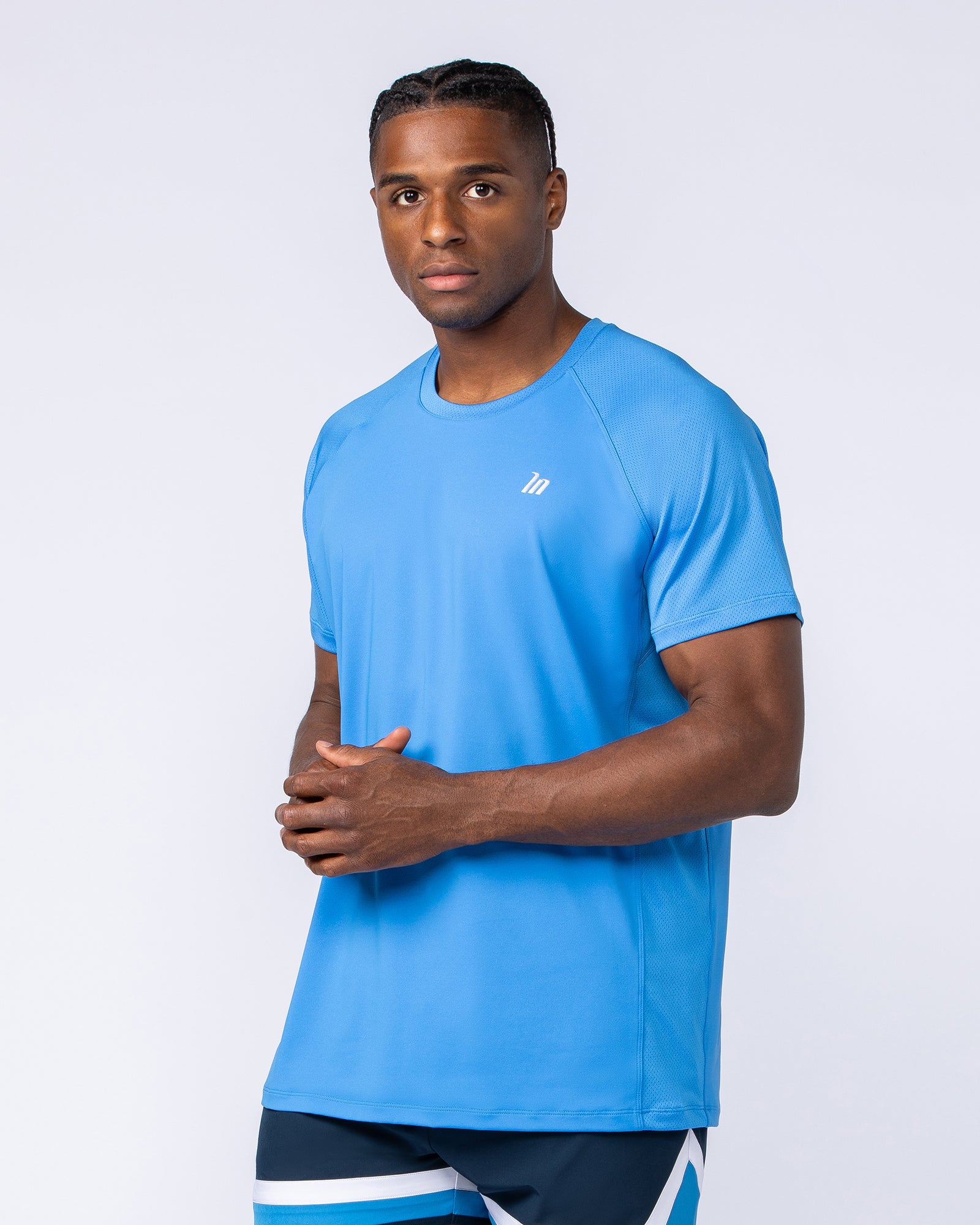 Ventilation Tee - Azure Blue