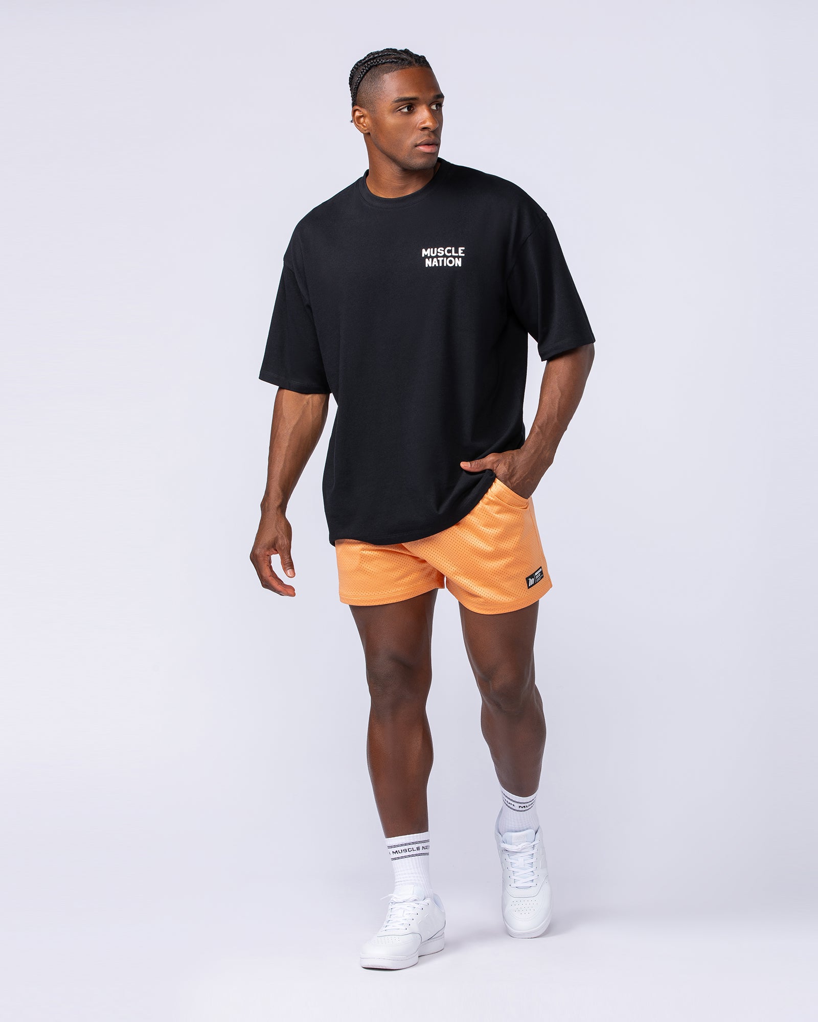 MNation Co Oversized Tee - Black