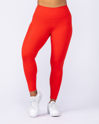 Zero Rise Everyday Ankle Length Leggings - Chilli-Leggings-XXS-112411CHIL-XXS-MNAPPRL32965-2-Muscle Nation