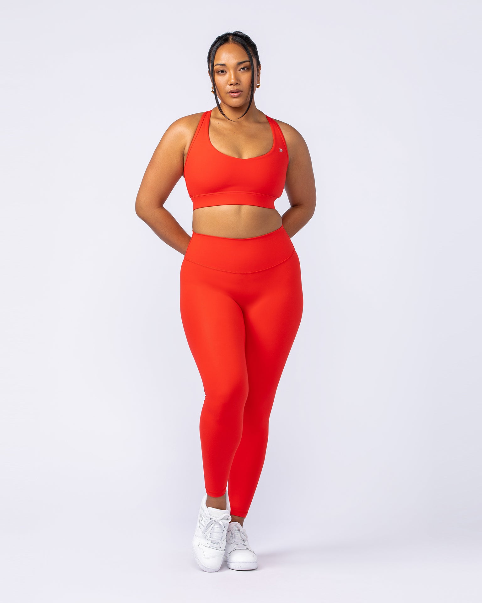 Zero Rise Everyday Ankle Length Leggings - Chilli-Leggings-XXS-112411CHIL-XXS-MNAPPRL32965-6-Muscle Nation