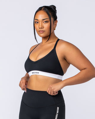 All Star Bra - Black-Sports Bras-XXS-112450BLK-XXS-MNAPPRL33604-2-Muscle Nation