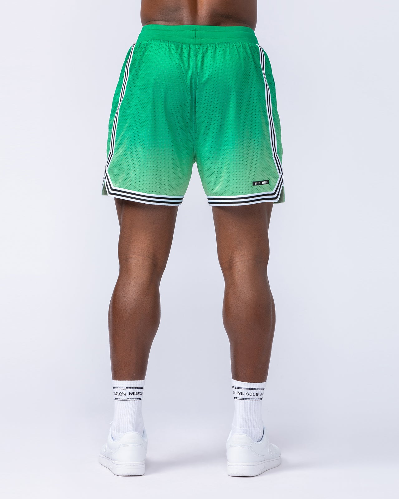 Stadium Basketball 5" Shorts - Clover Ombre Print-Shorts-S-112467CLOMBRE-S-MNAPPRL35620-4-Muscle Nation