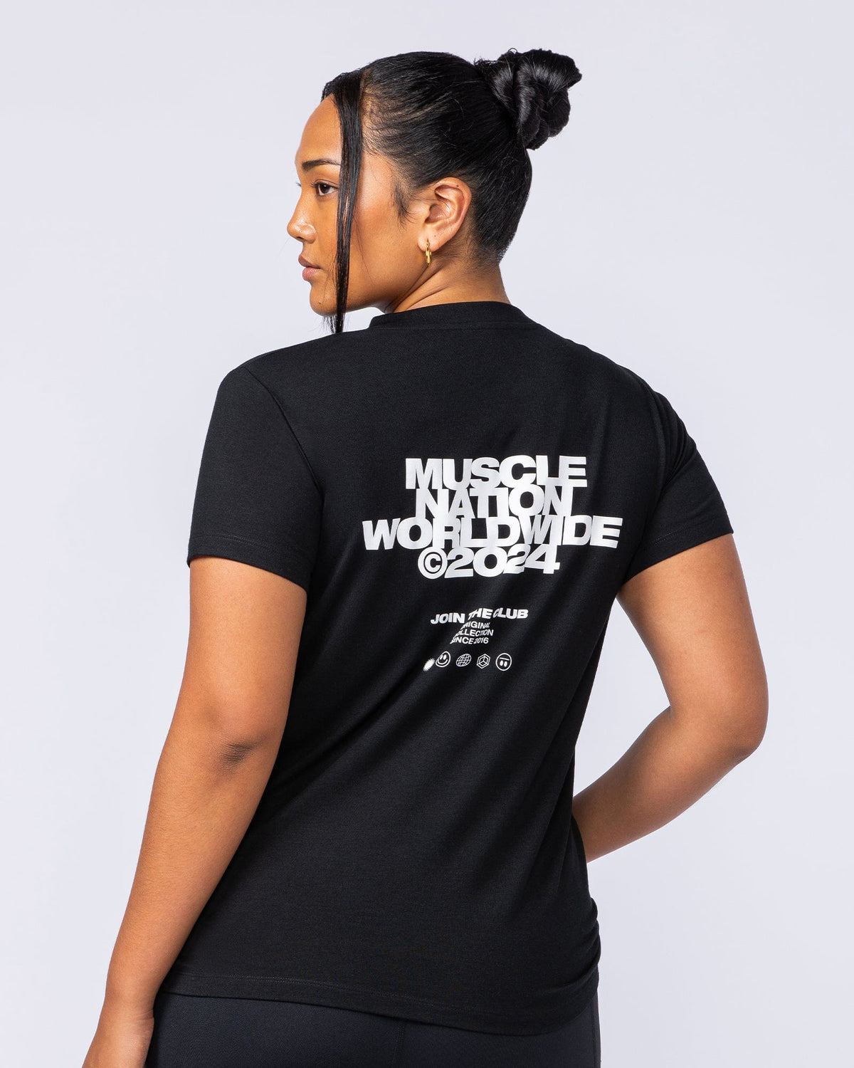 Global Training Tee 1124214BLK-XXS