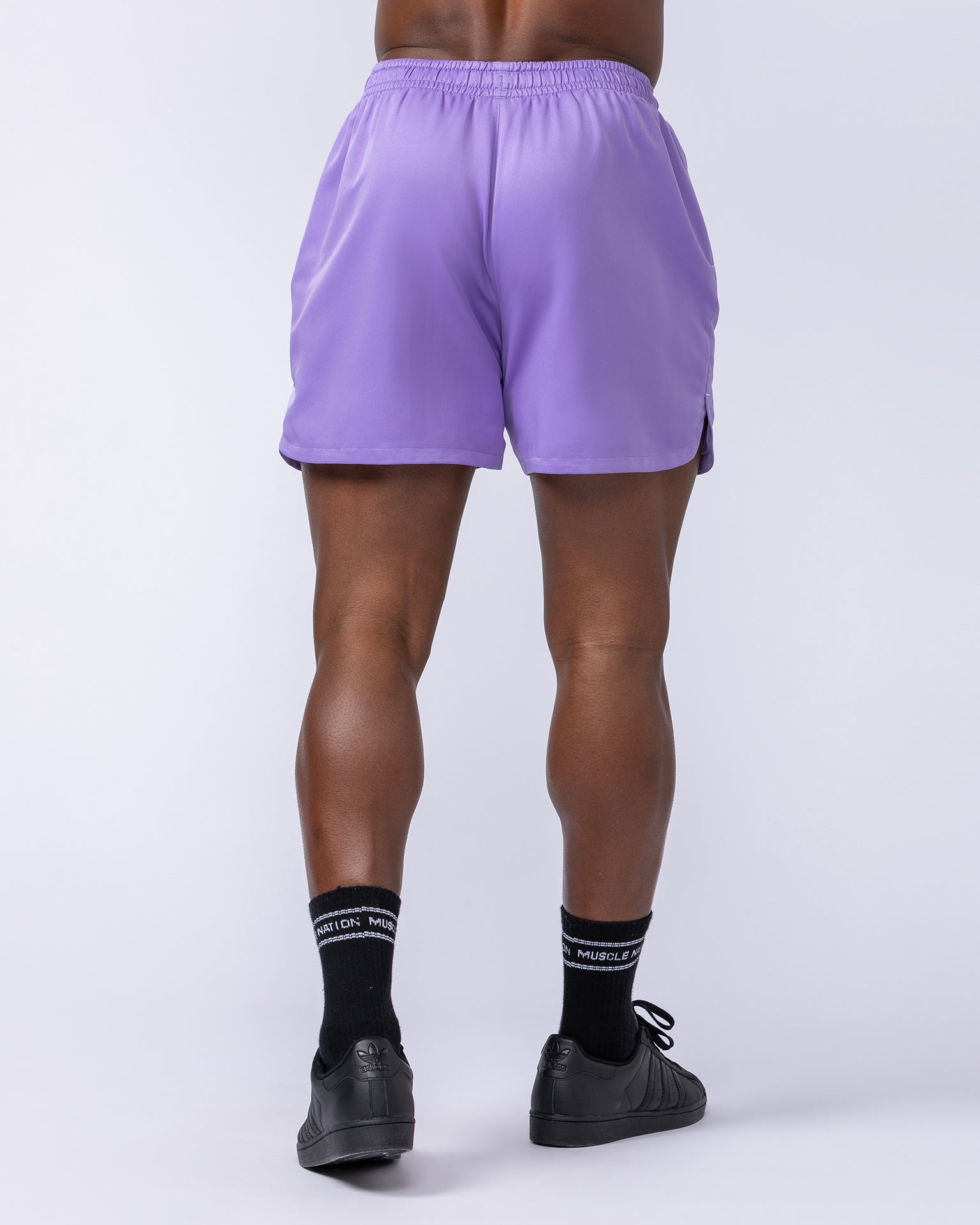 Standard Shorts - Lilac-Shorts-S-112437LILAC-S-MNAPPRL35431-4-Muscle Nation