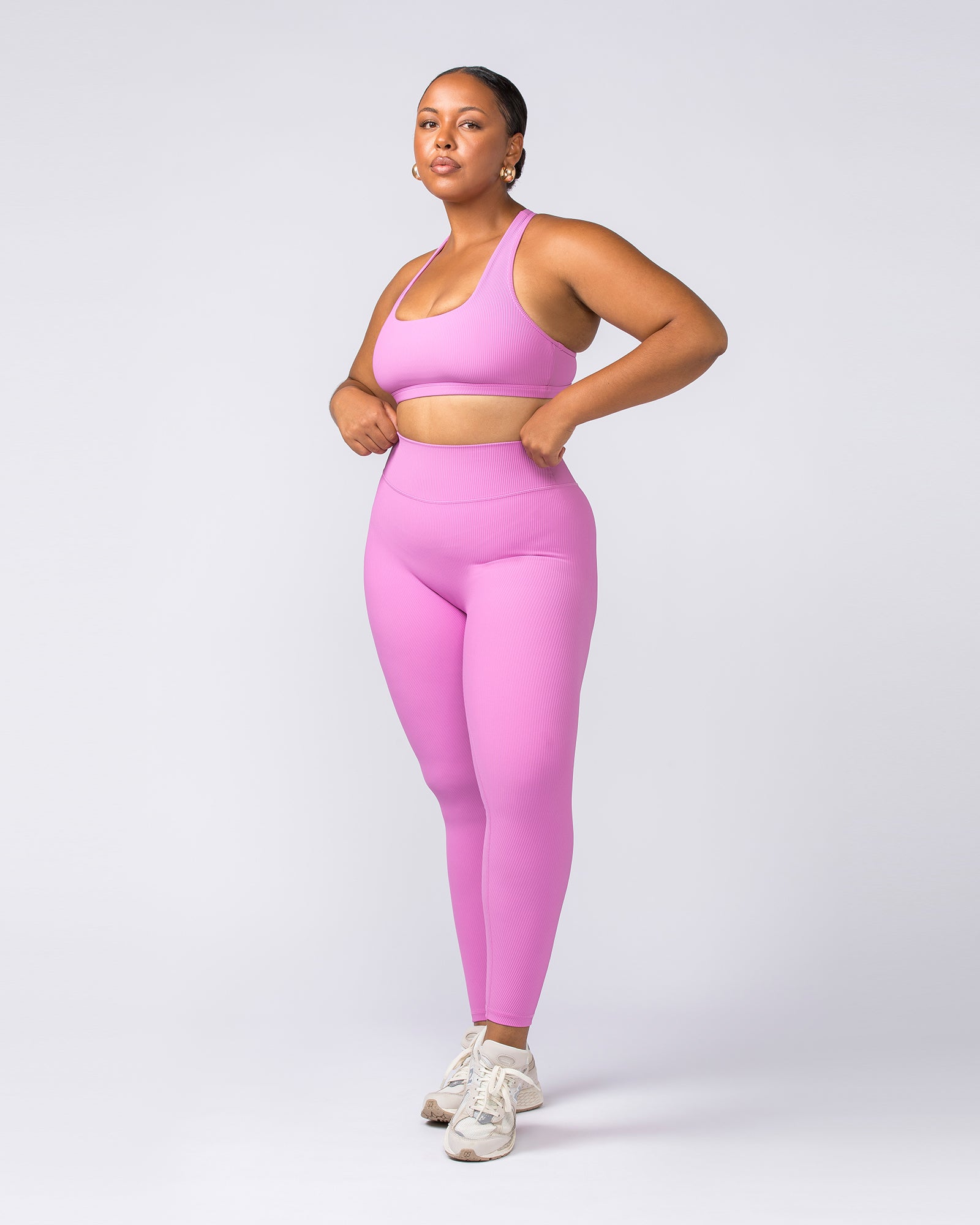 Flex Rib Bra - Fondant Pink