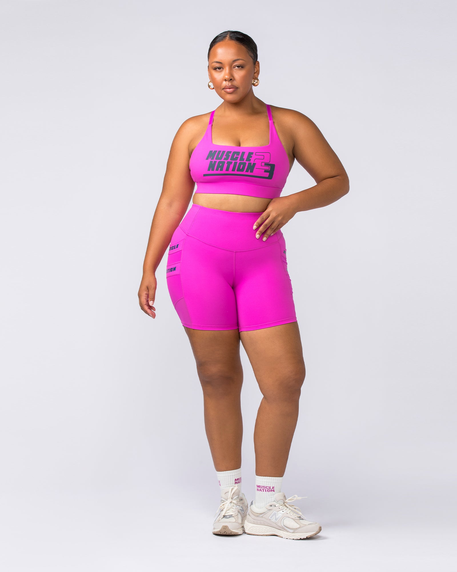 Ignite Bra - Hyper Fuchsia