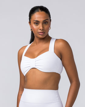 Lush Rib Bralette - White