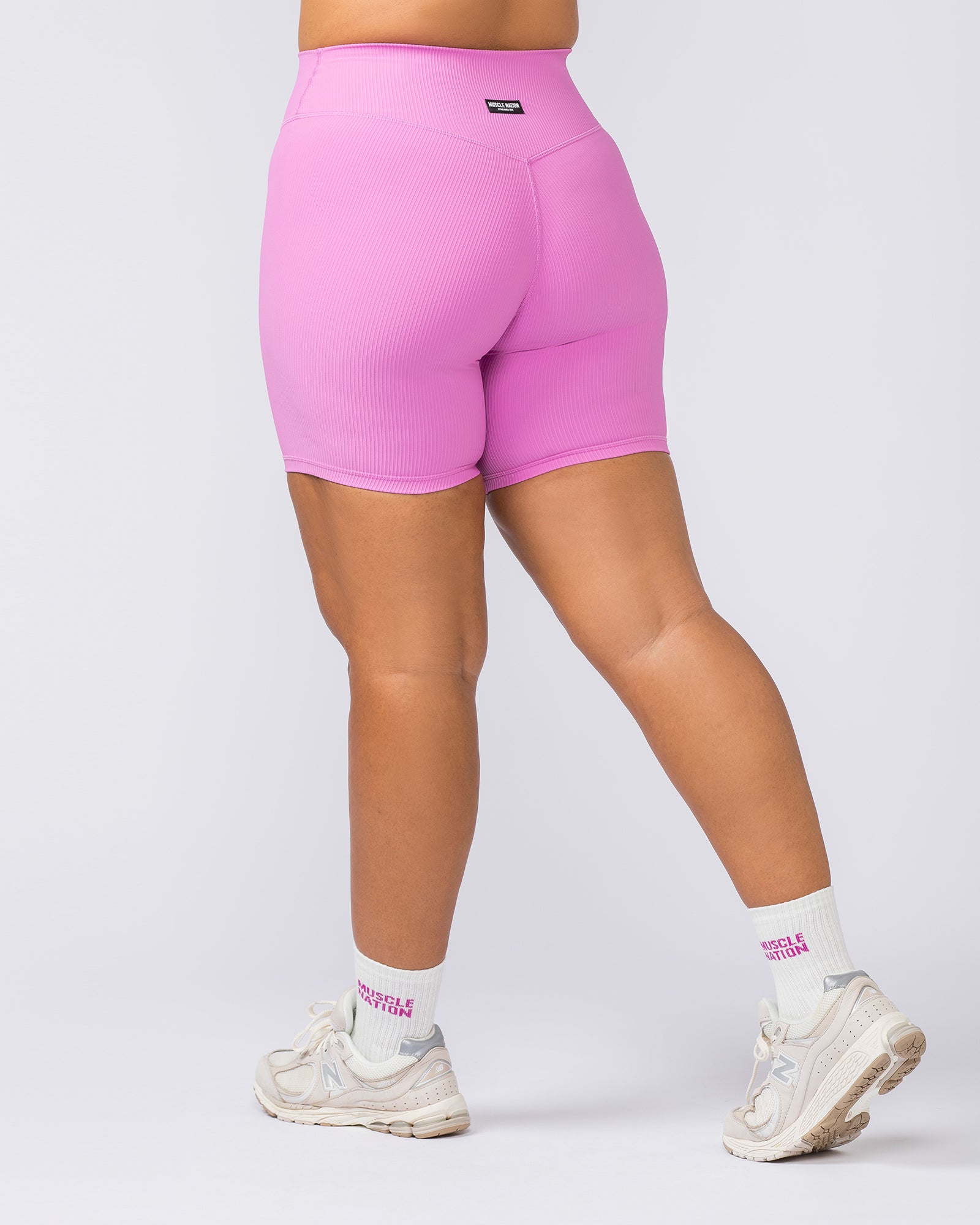 Bike shorts pink on sale