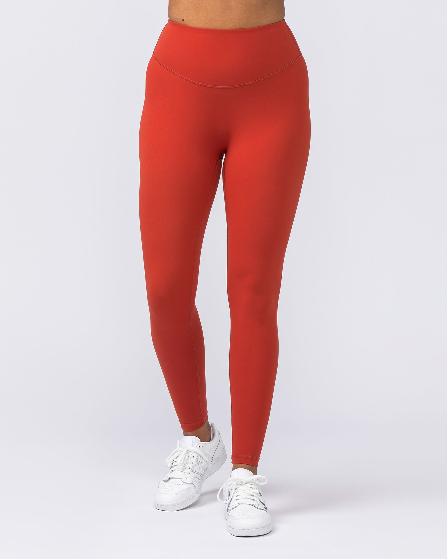 Ultra Aura Ankle Length Leggings - Crush Red-Leggings-XXS-112303CRSHRED-XXS-MNAPPRL27019-4-Muscle Nation