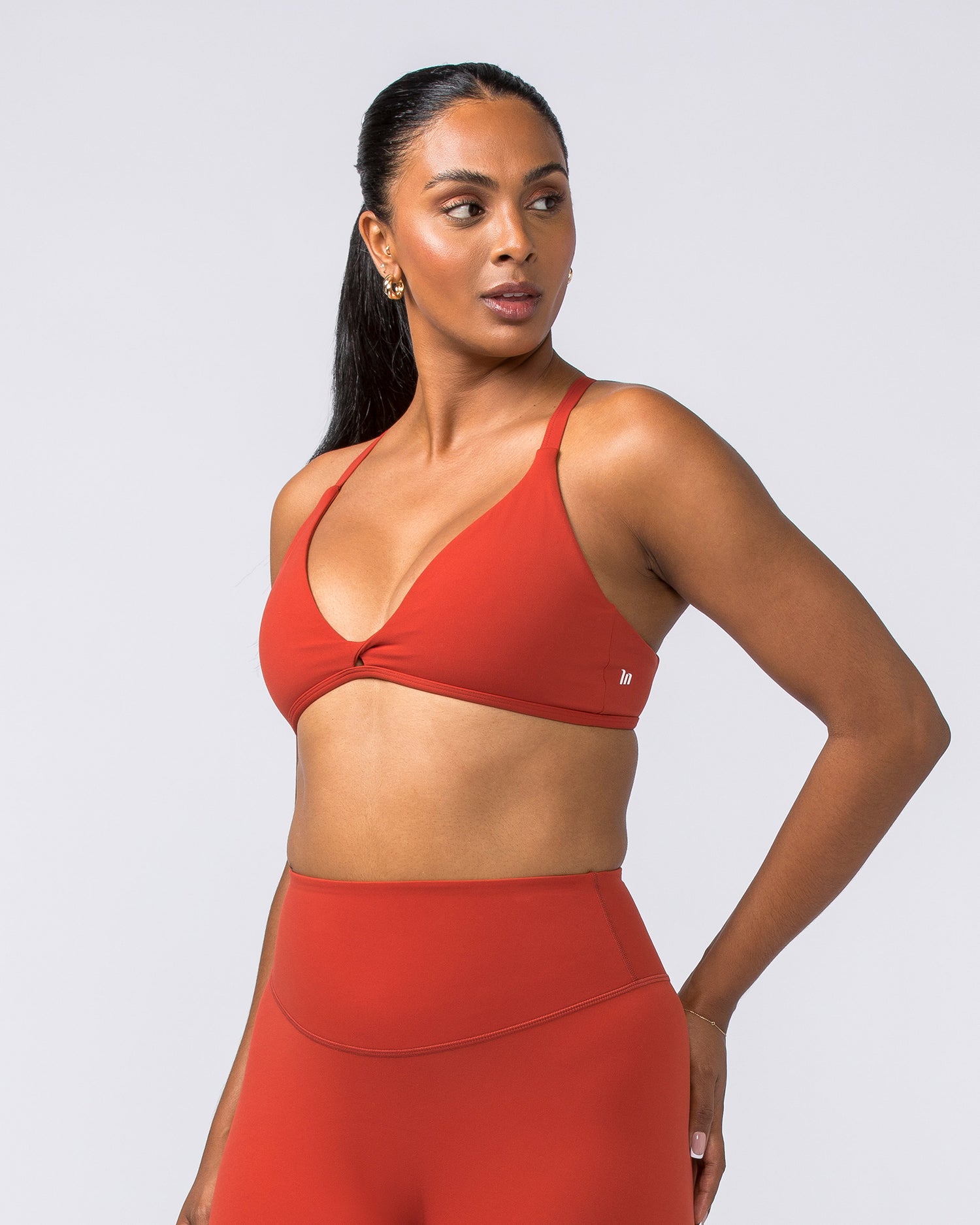 Aurora Bralette - Crush Red - Muscle Nation