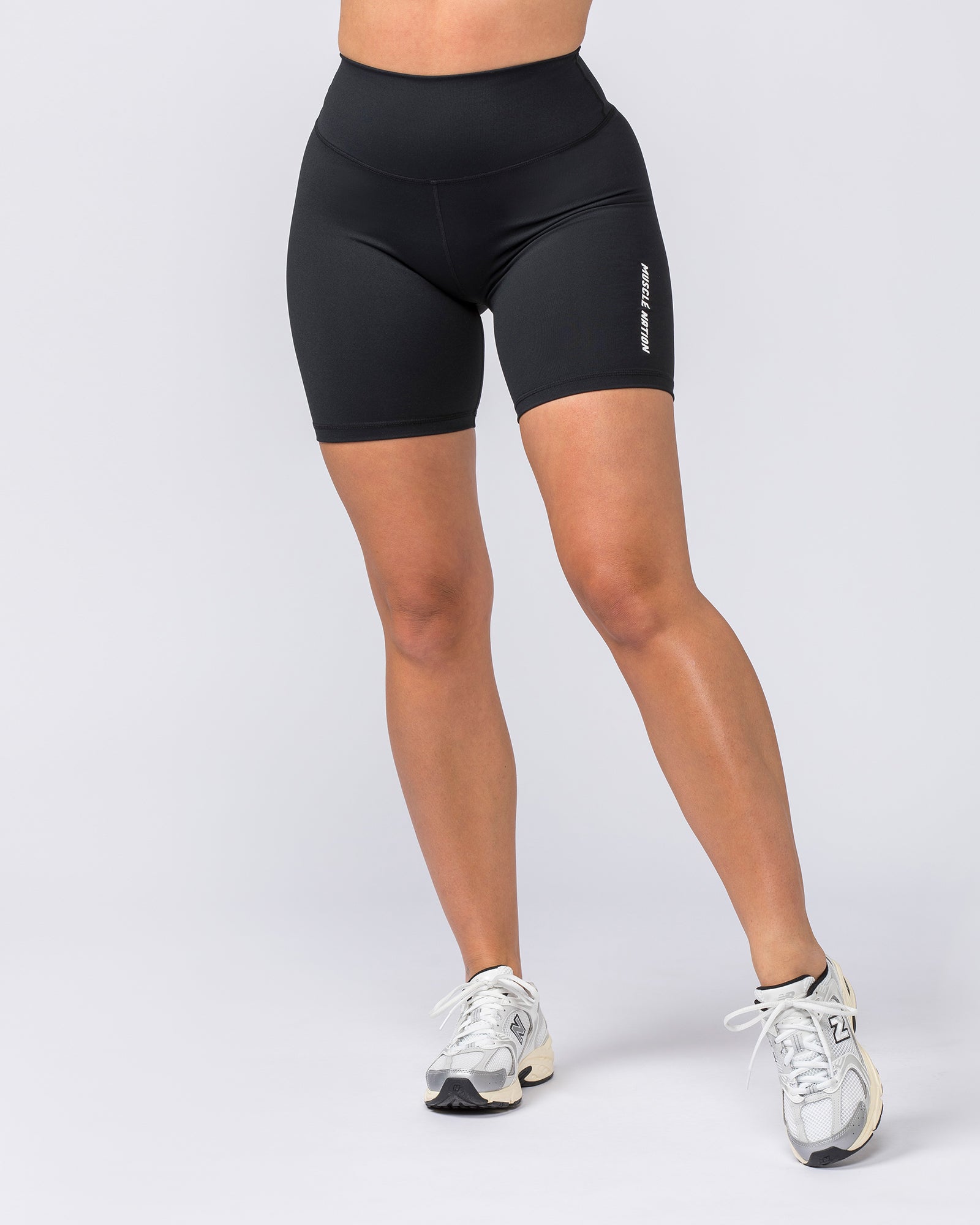 Replay Signature Bike Shorts - Black