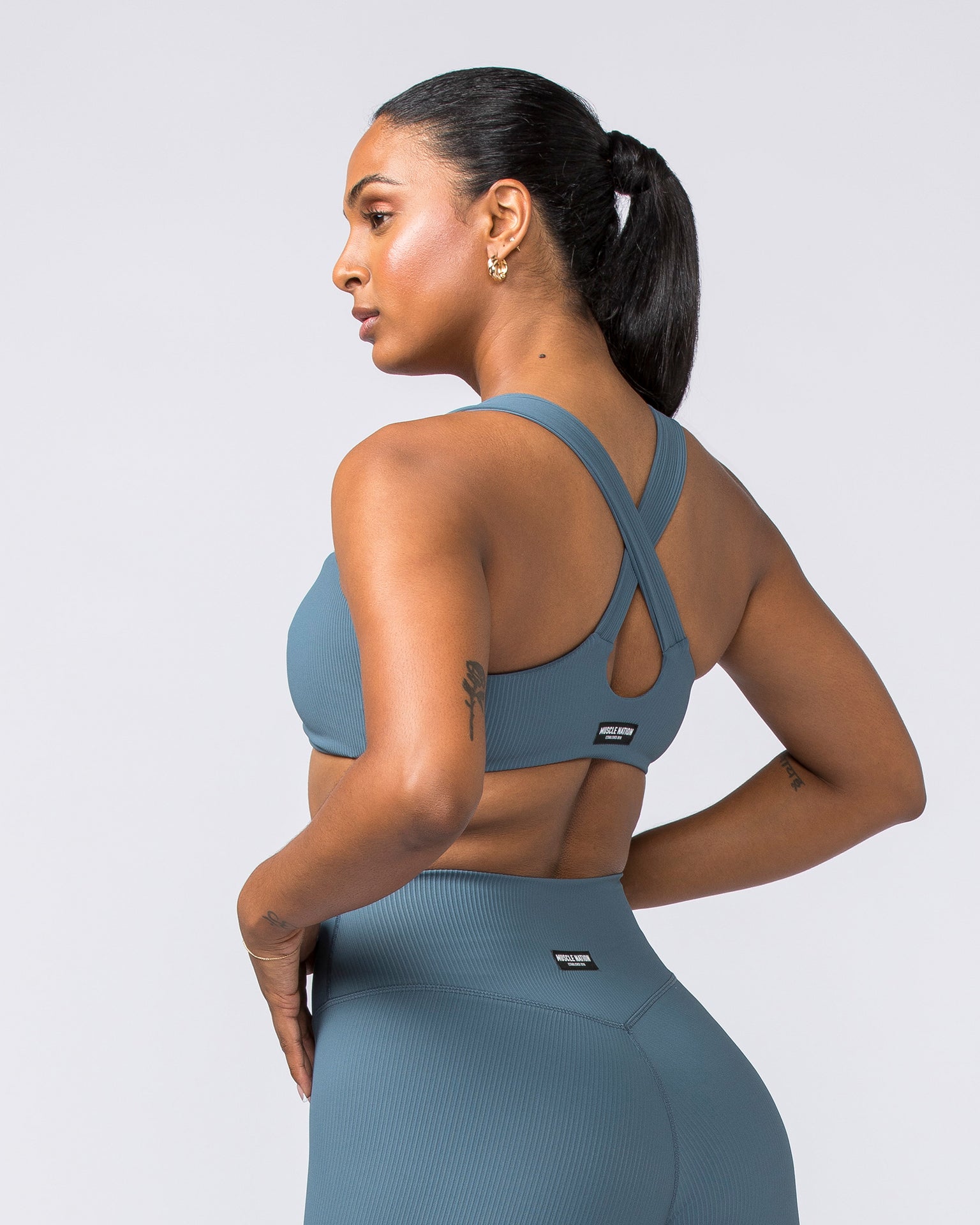 Lush Rib Bralette - Tidepool-Bralettes-XS-112374TIDEPOOL-XS-MNAPPRL27799-4-Muscle Nation