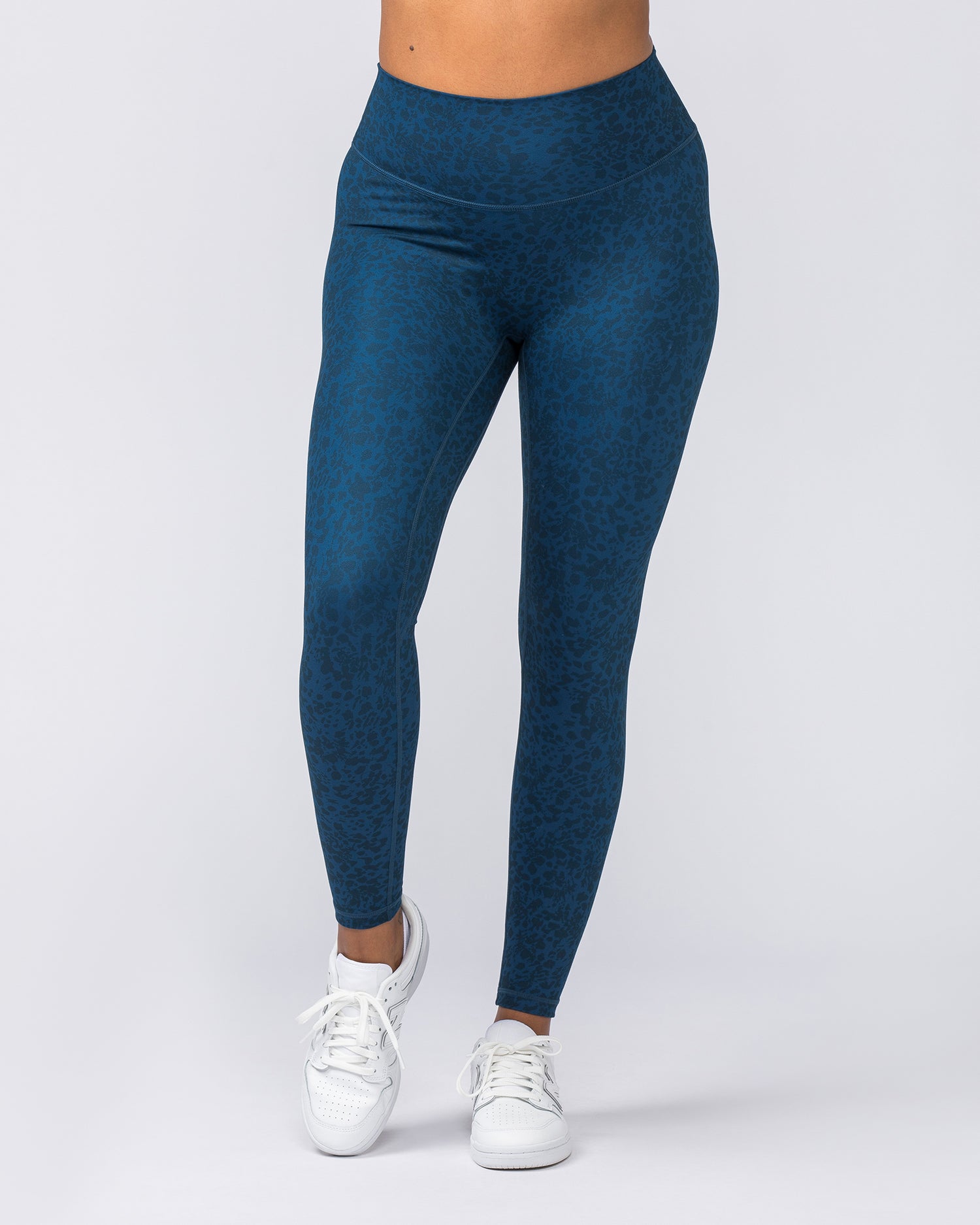 Zero Rise Everyday Ankle Length Leggings - Pacific Abstract Print