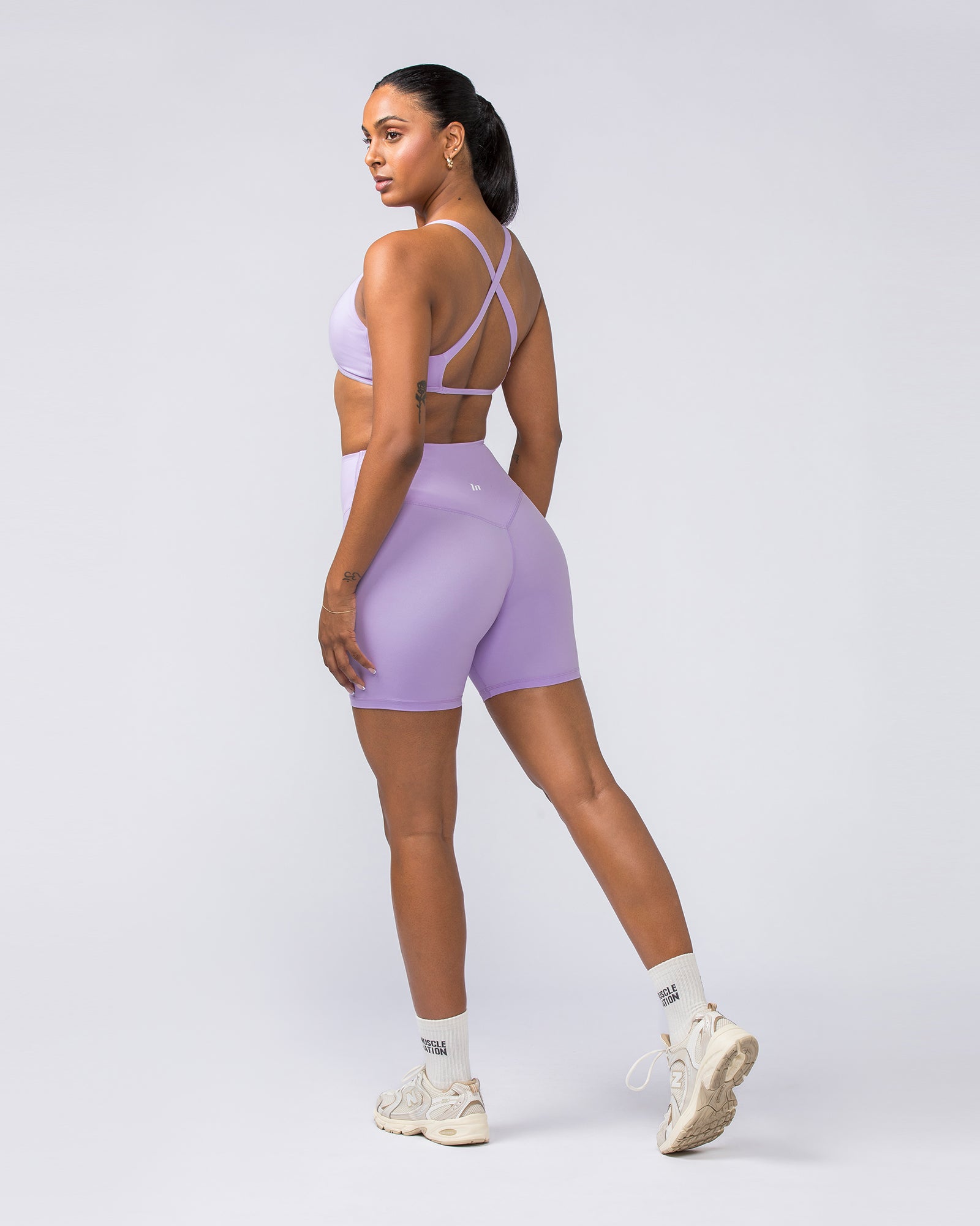 Ultra Aura Bike Shorts - Bliss Purple