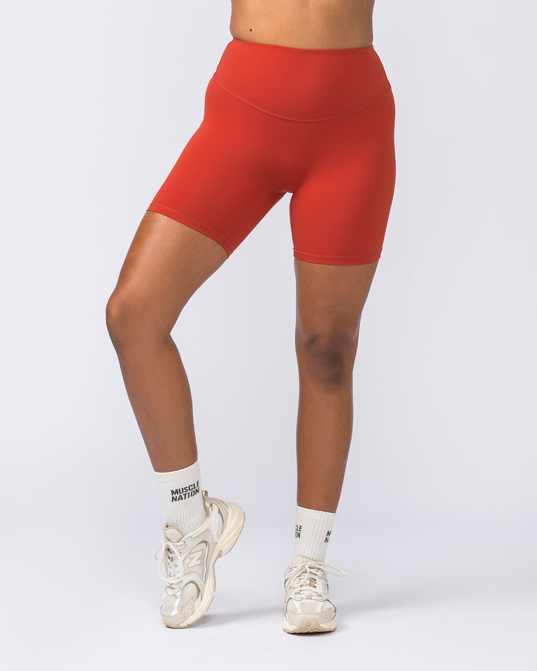 Ultra Aura Bike Shorts - Crush Red